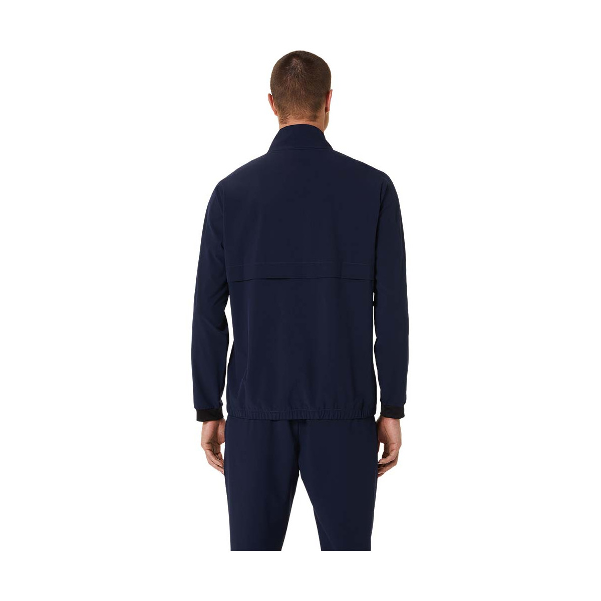Asics Match Jacke Marineblau