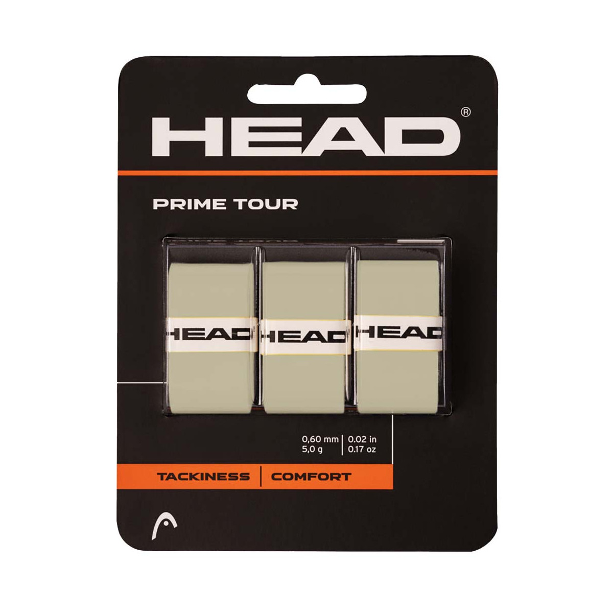 Head Prime Tour Overgrip Grau 3er-Pack