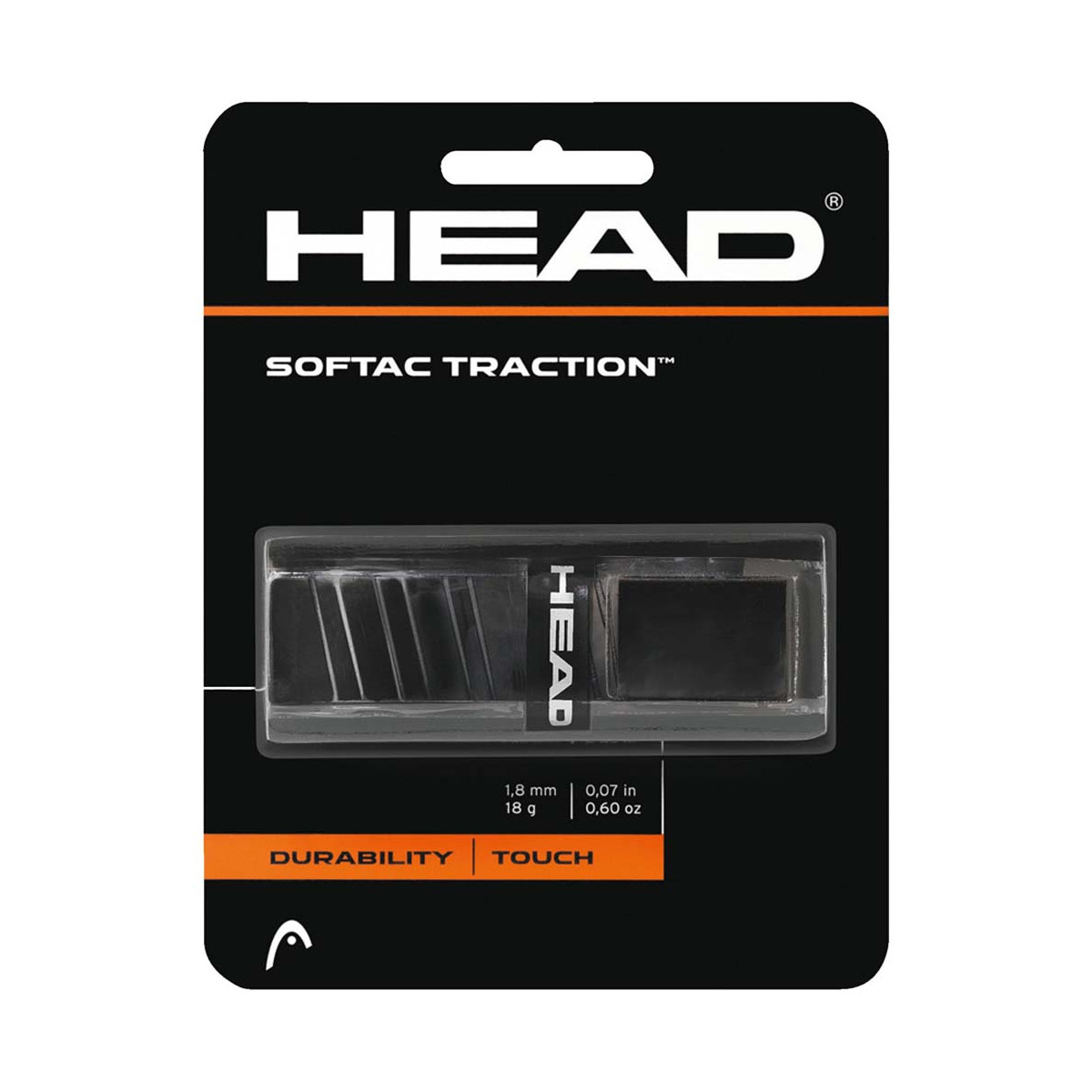 Head Softac Traction Basisgriffband Schwarz
