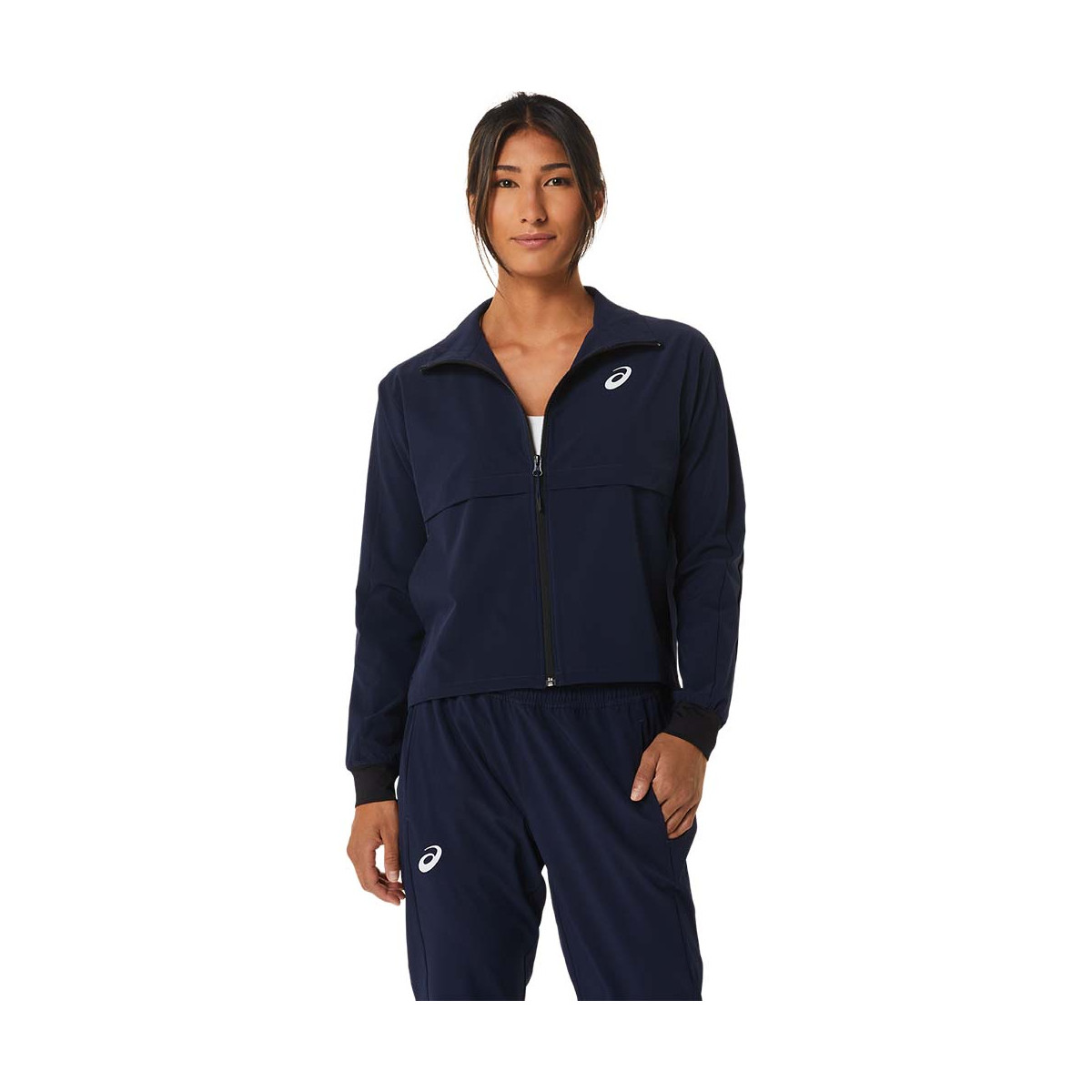 Asics Match Trainingsjacke Damen Marineblau