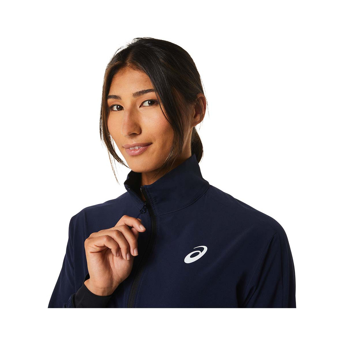 Asics Match Trainingsjacke Damen Marineblau