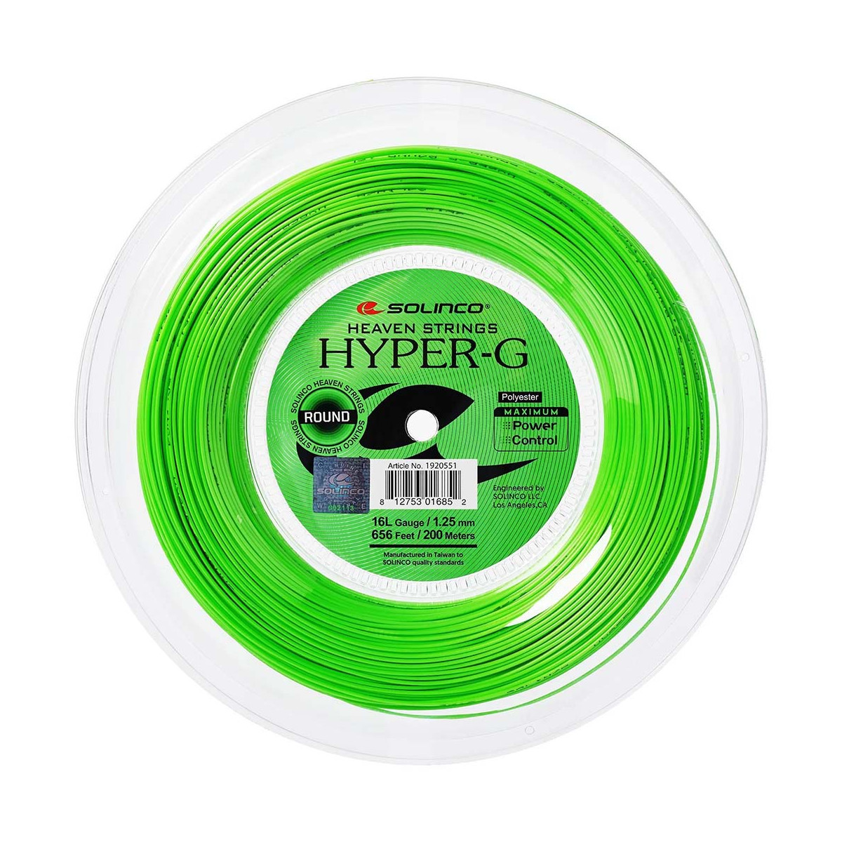 Solinco Hyper G Round Saitenrolle 200 m