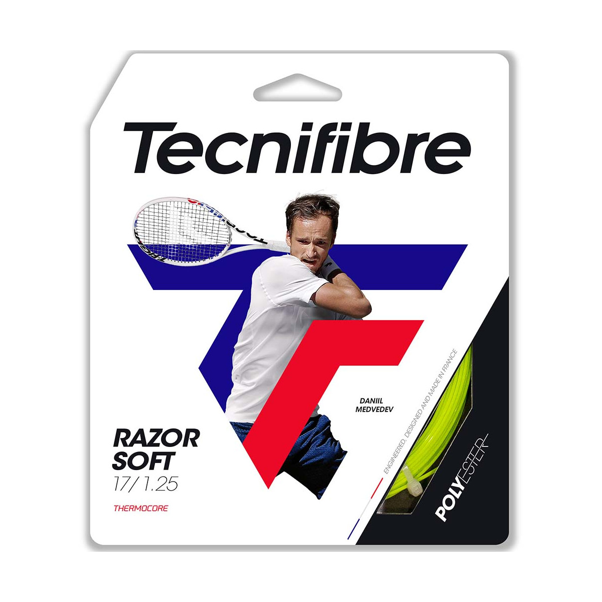 Tecnifibre Razor Soft Lime Tennissaite 12 m