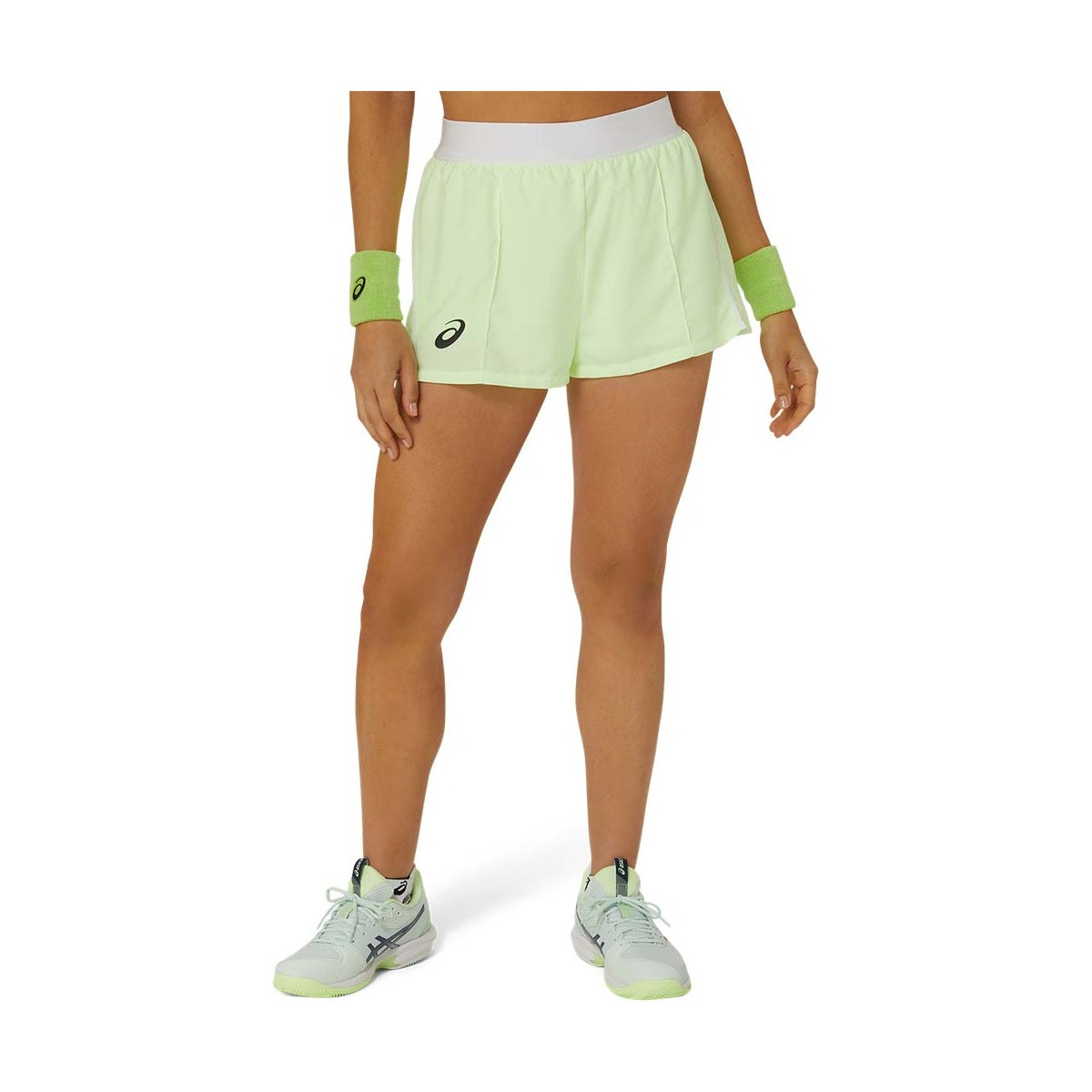 Asics Match Short Damen Gr&uuml;n