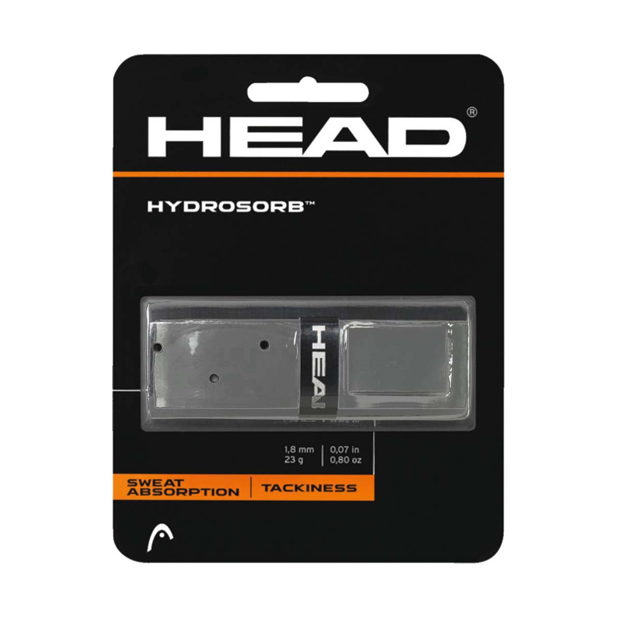 Head Hydrosorb Basisgriffband Grau