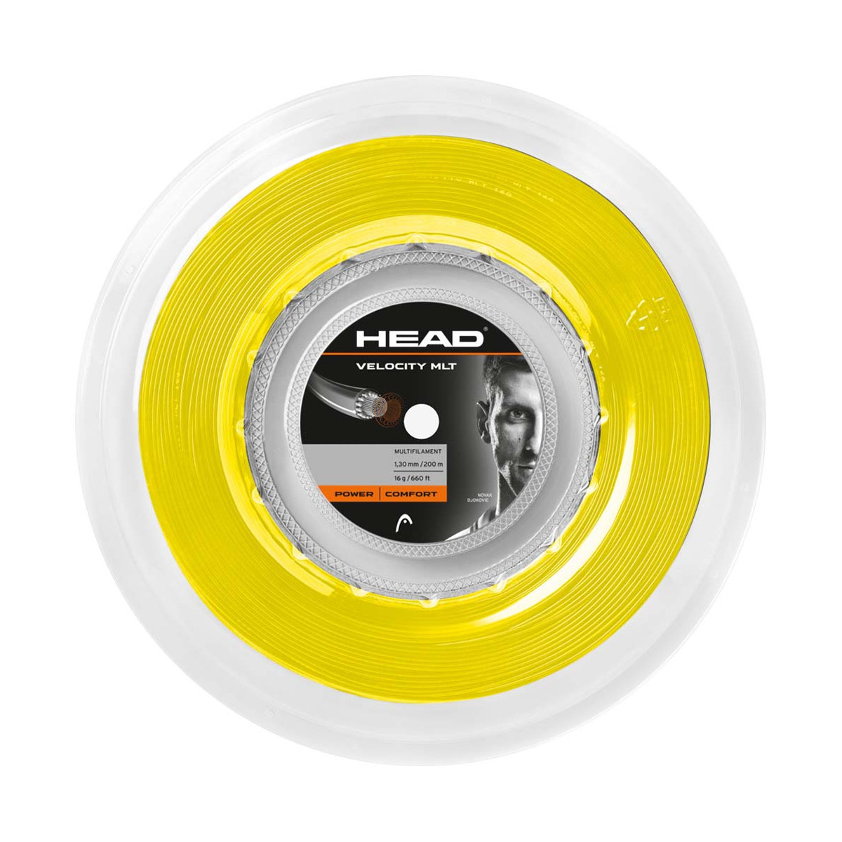 Head Velocity MLT Saitenrolle Gelb 200 m