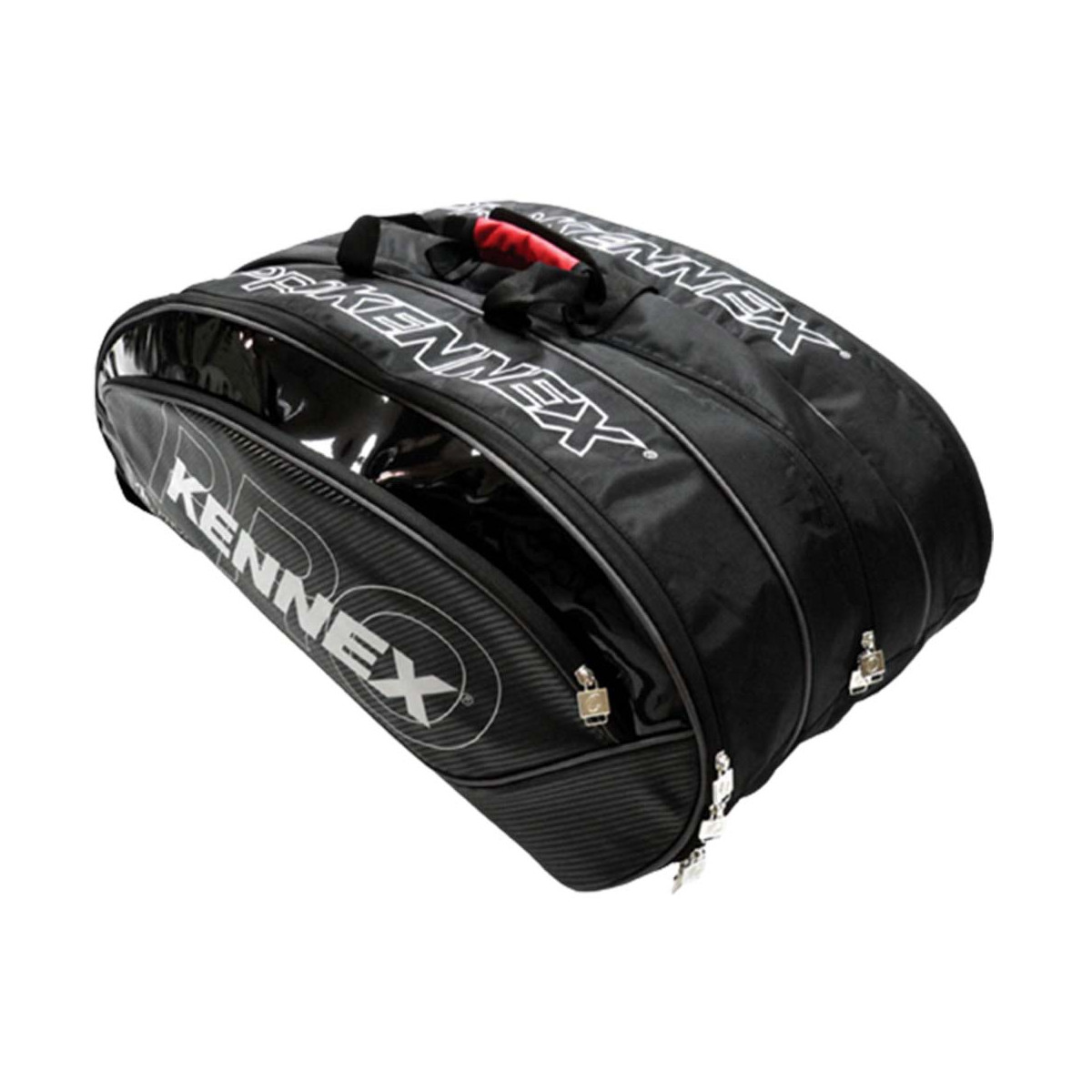 Pro Kennex Kinetic Triple Schl&auml;gertasche (Thermobag) Schwarz / Rot