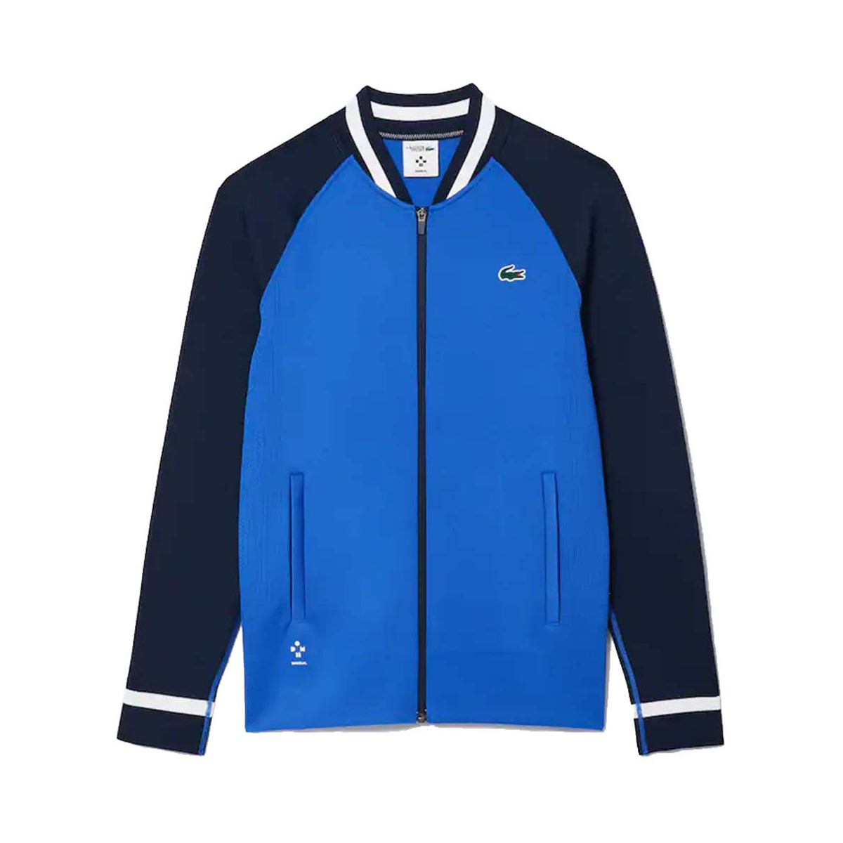 Lacoste Tennis x Daniil Medwedew Trainingsjacke Blau / Marineblau