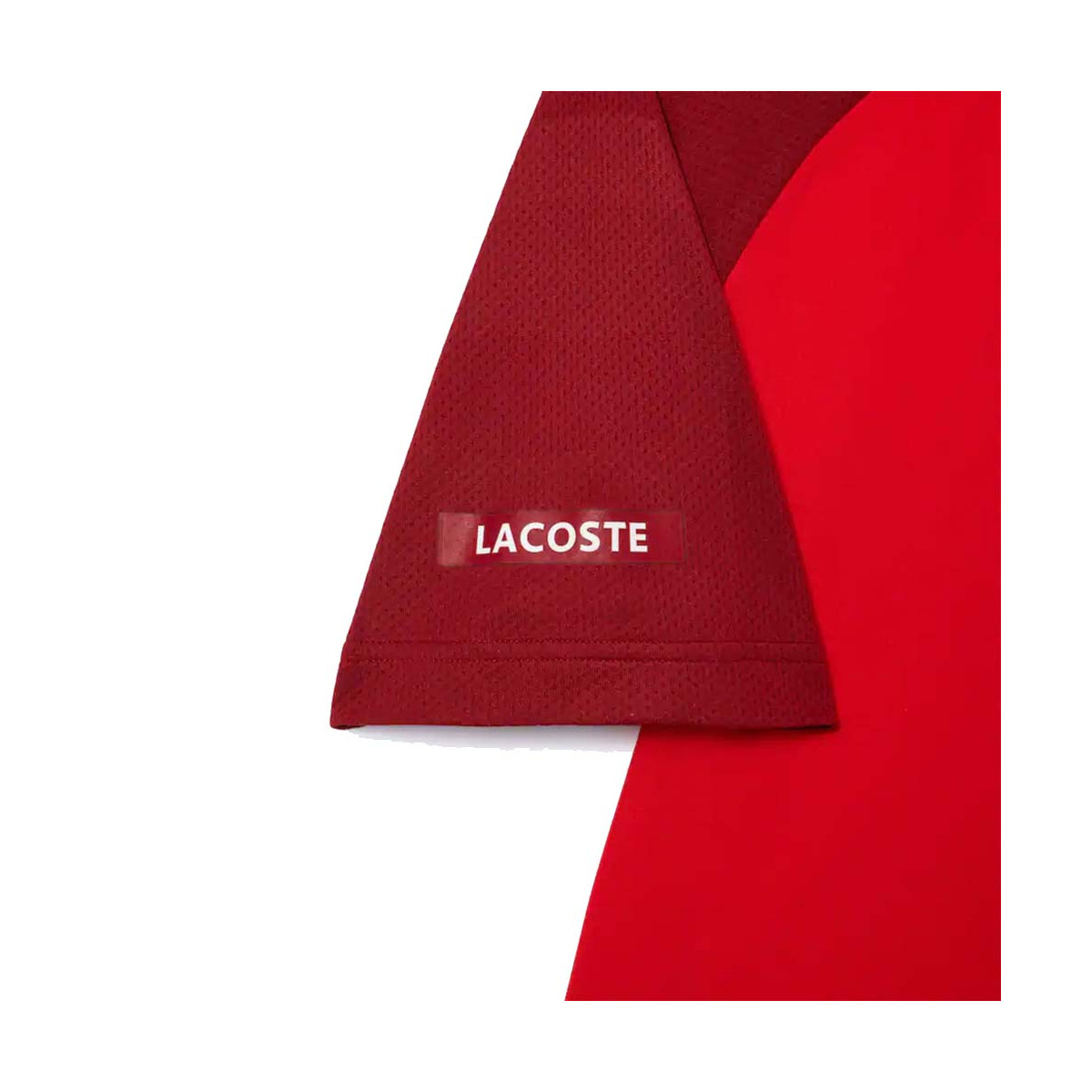 Lacoste Tennis x Daniil Medwedew Poloshirt Rot / Bordeaux