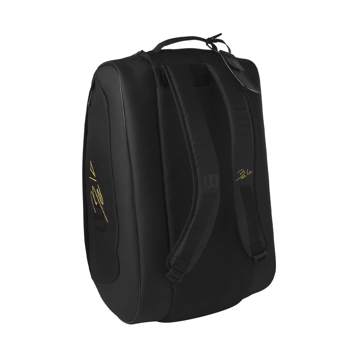 Wilson BELA Super Tour Padeltasche Schwarz / Gold