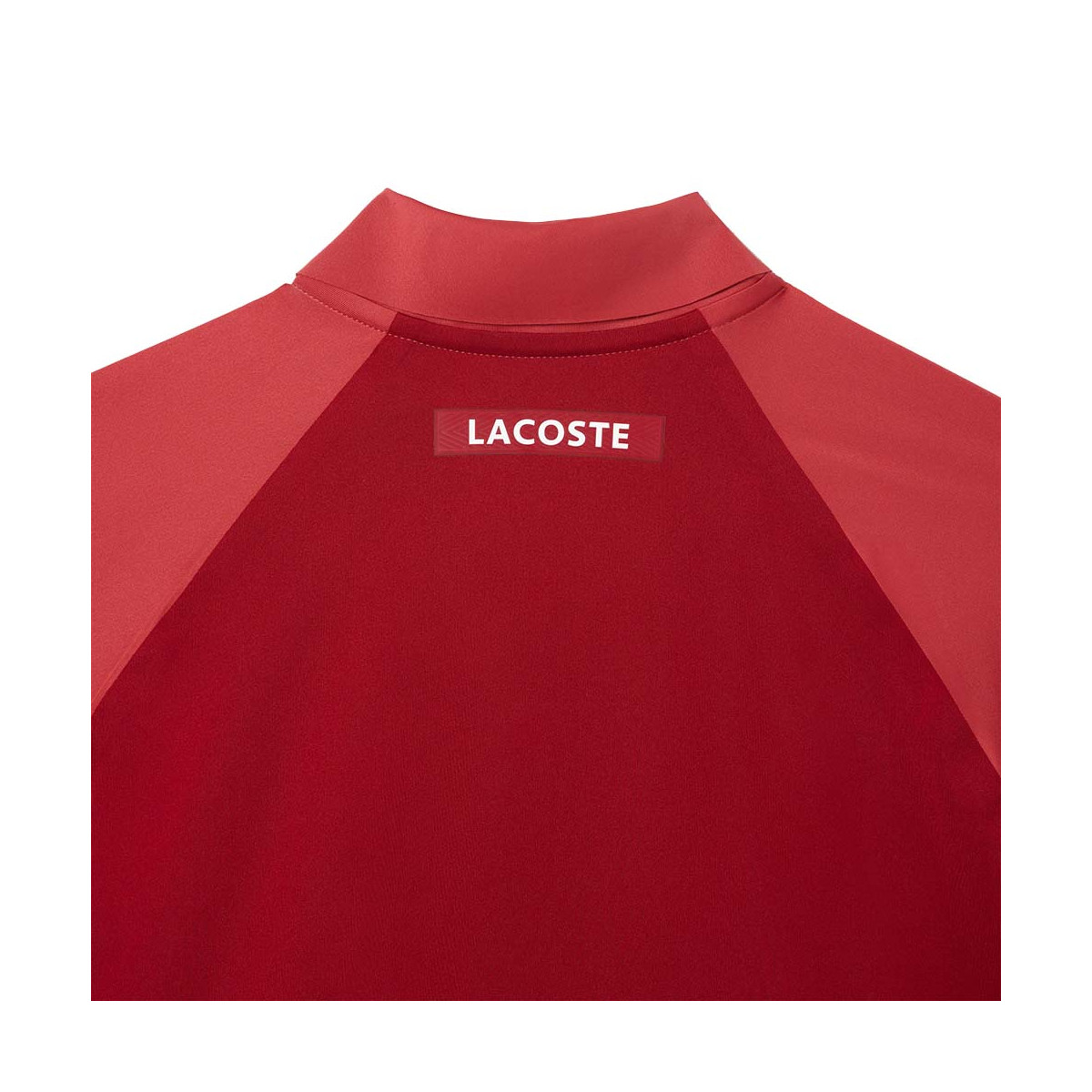 Lacoste Tennis x Novak Djokovic Paris Poloshirt Rot