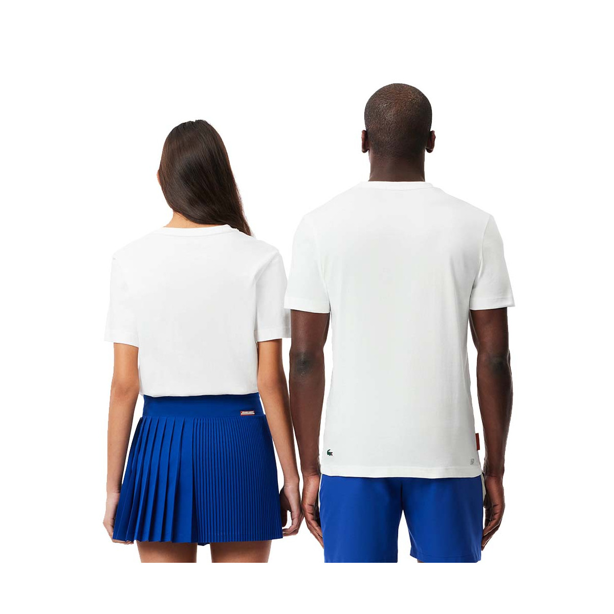 Lacoste Sport Roland Garros Unisex T-Shirt Wei&szlig;
