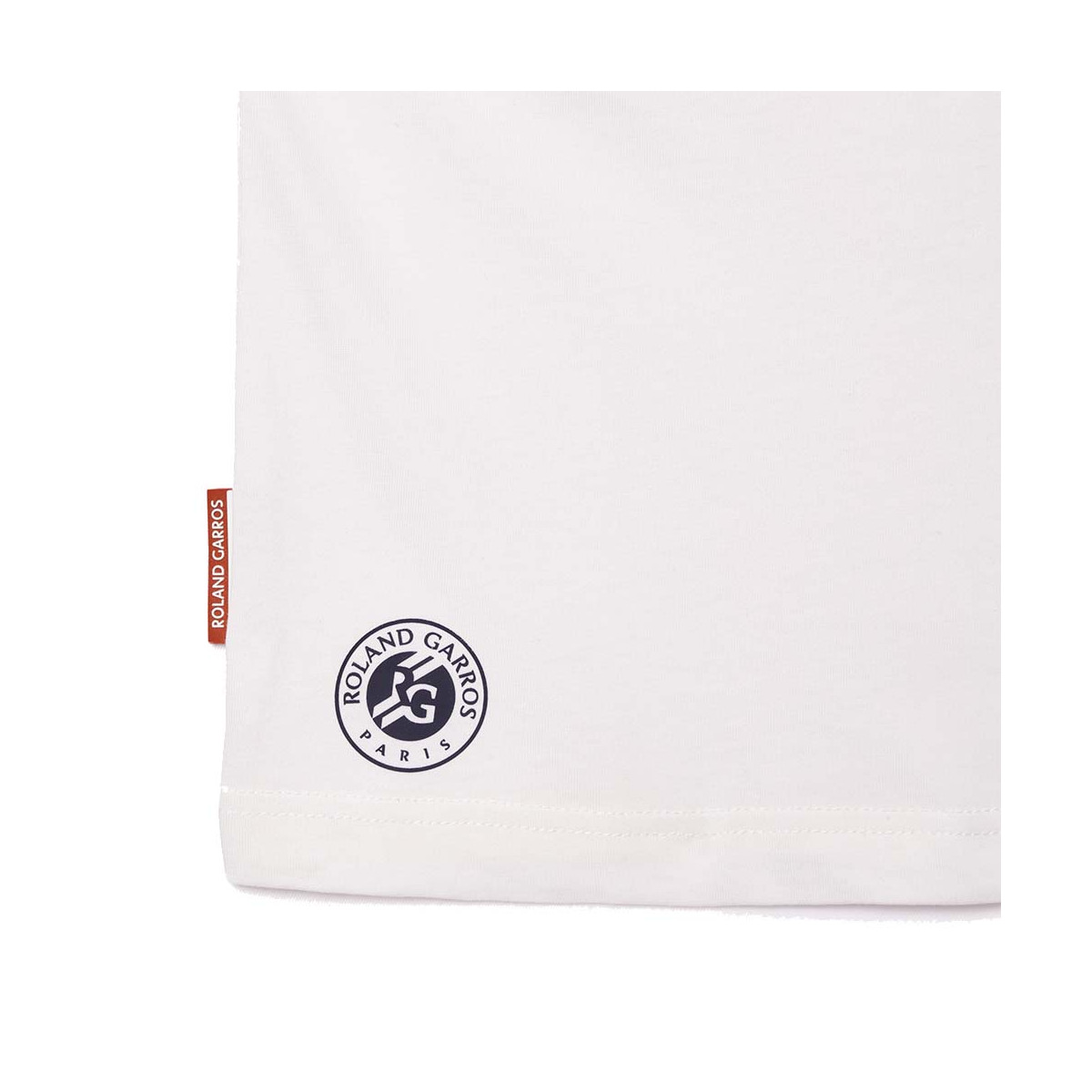 Lacoste Sport Roland Garros Unisex T-Shirt Wei&szlig;