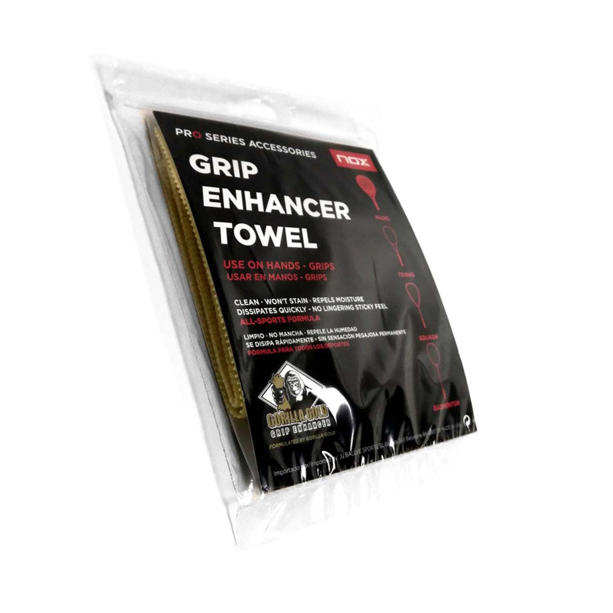 Nox Gorilla Gold Handtuch f&uuml;r besseren Halt