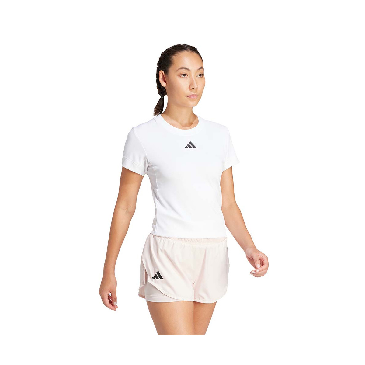 Adidas Freelift T-Shirt Damen Wei&szlig;