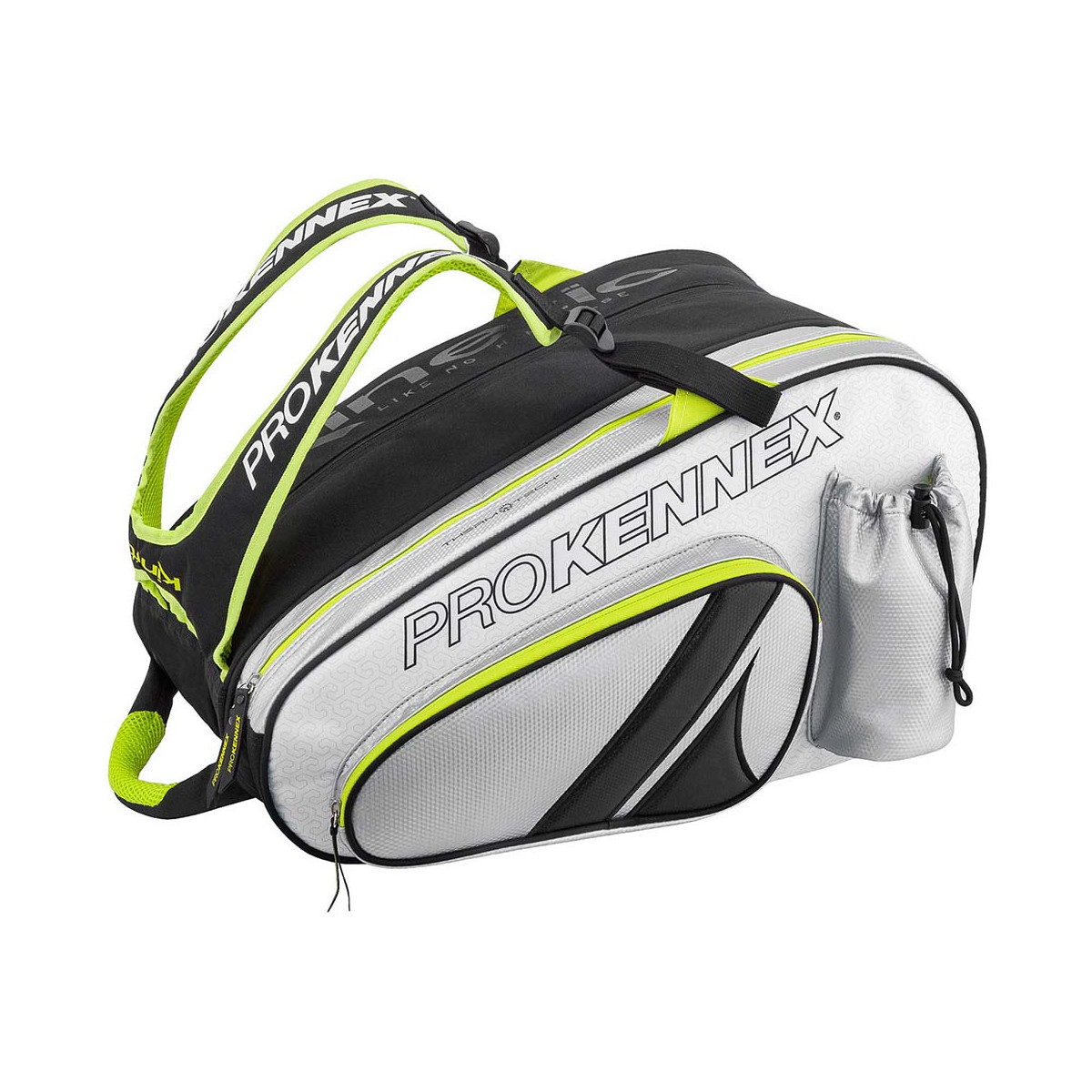 Pro Kennex Tour Padel Schl&auml;gertasche (Thermobag) Grau / Schwarz