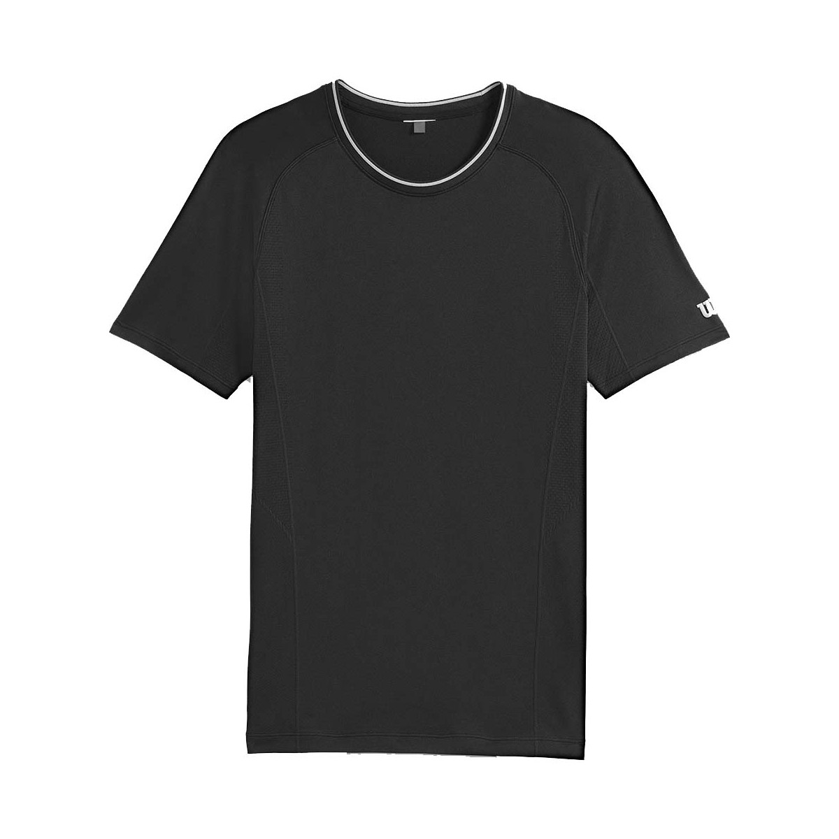 Wilson Team Seamless Crew T-Shirt Schwarz