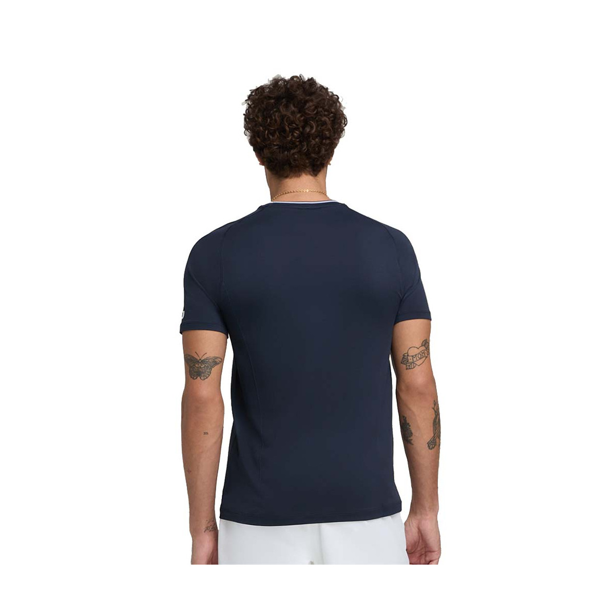 Wilson Team Seamless Crew T-Shirt Marineblau