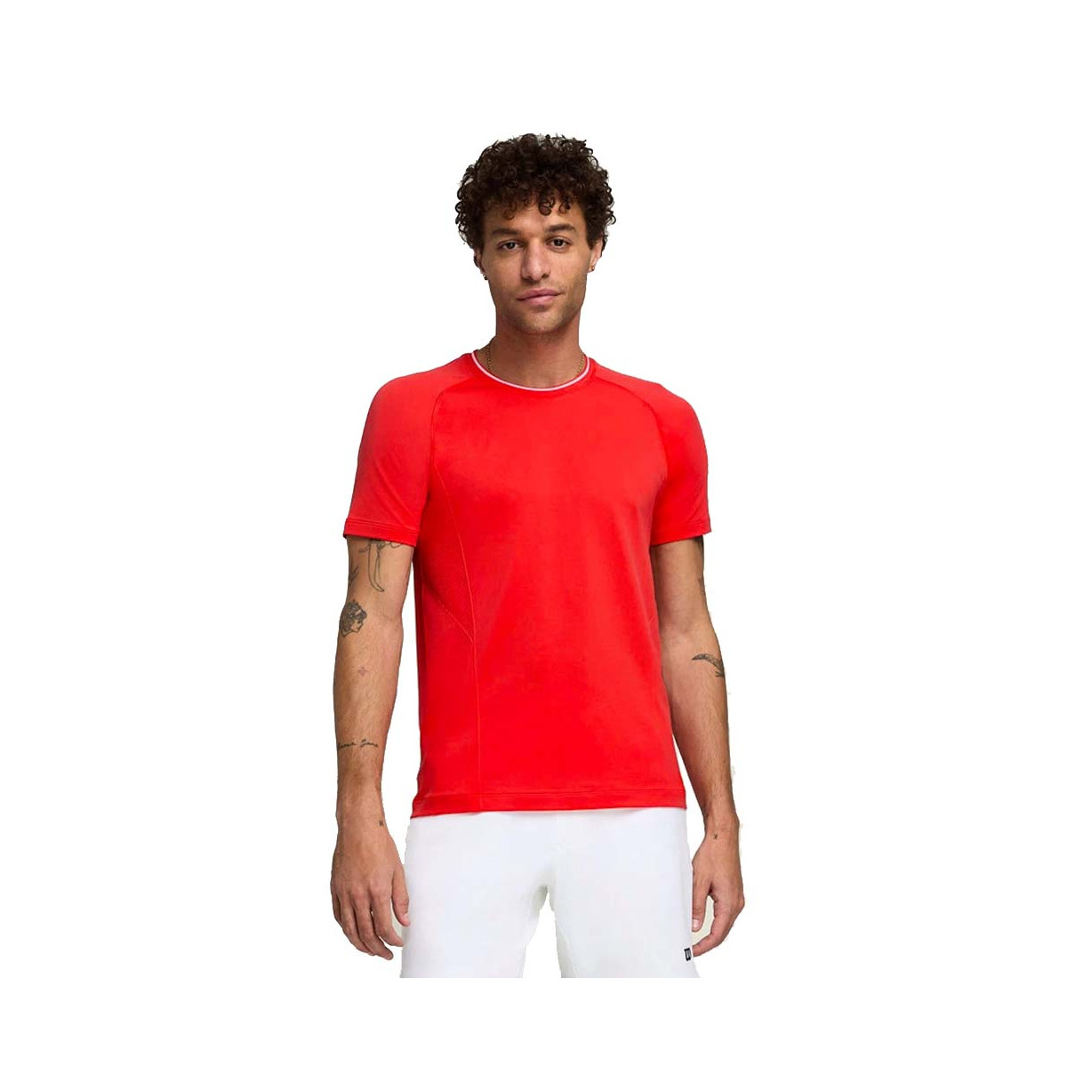 Wilson Team Seamless Crew T-Shirt Rot