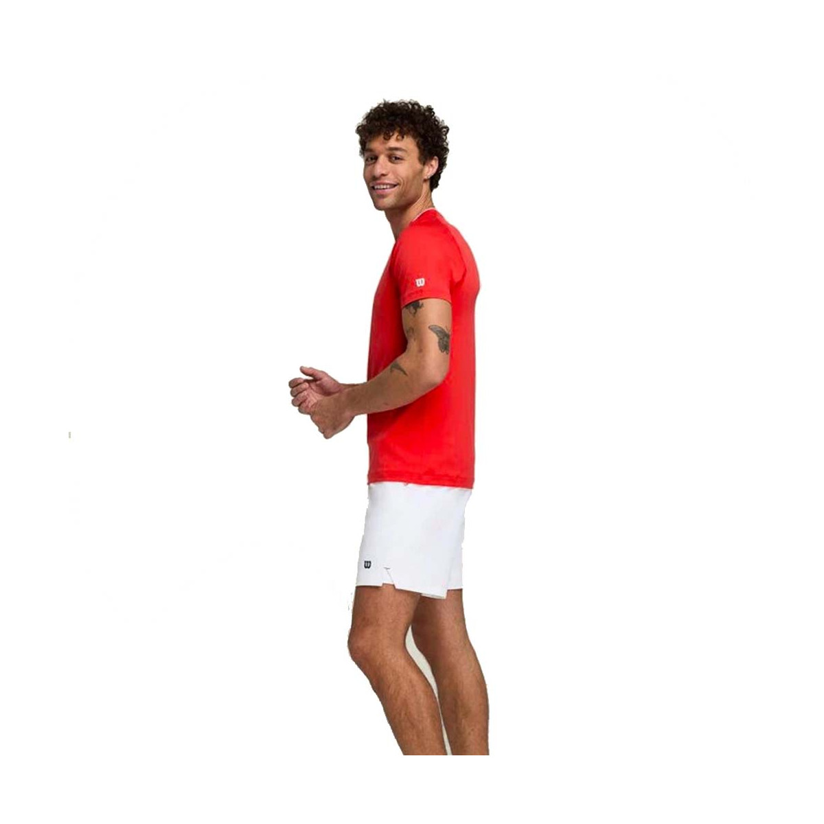 Wilson Team Seamless Crew T-Shirt Rot