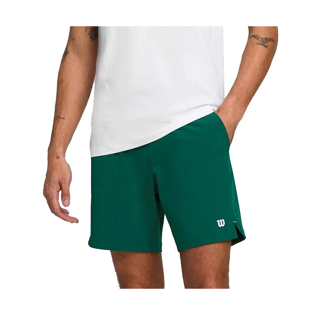 Wilson Team 18 cm Short Gr&uuml;n