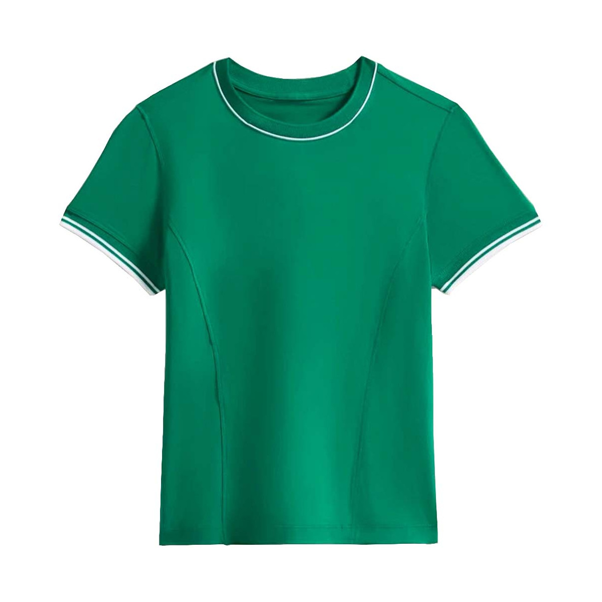 Wilson Team Seamless T-Shirt Damen Gr&uuml;n