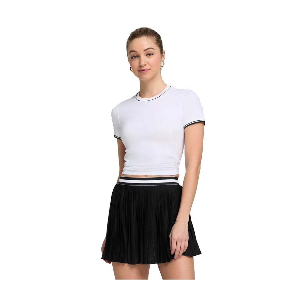 Wilson Team Pleated Rock Schwarz