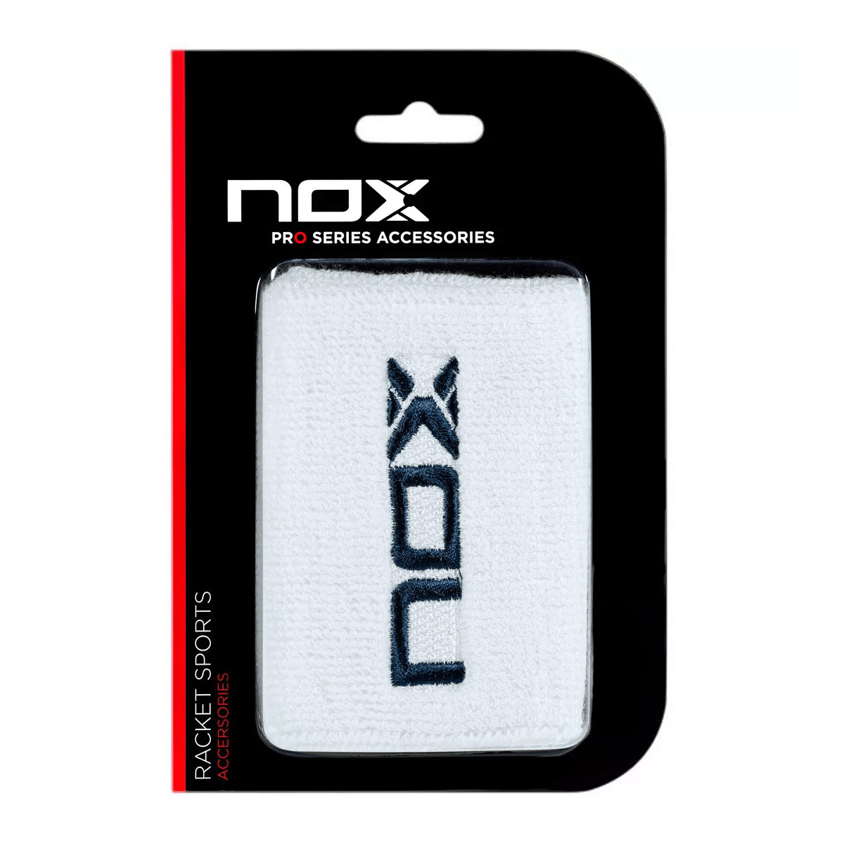 Nox Schwei&szlig;band Wei&szlig; / Marineblau