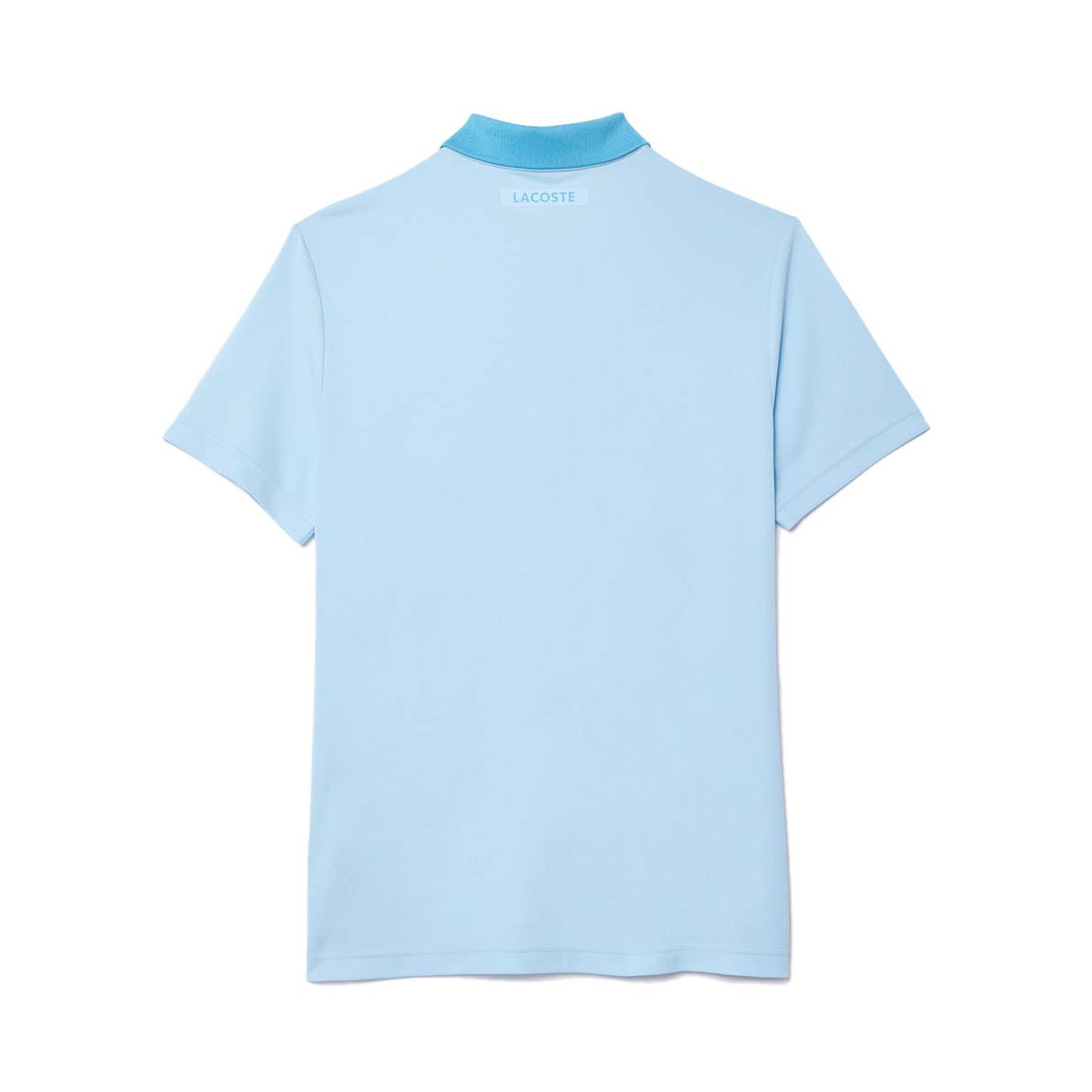 Lacoste Tennis Novak Djokovic Poloshirt Fan-Version Hellblau