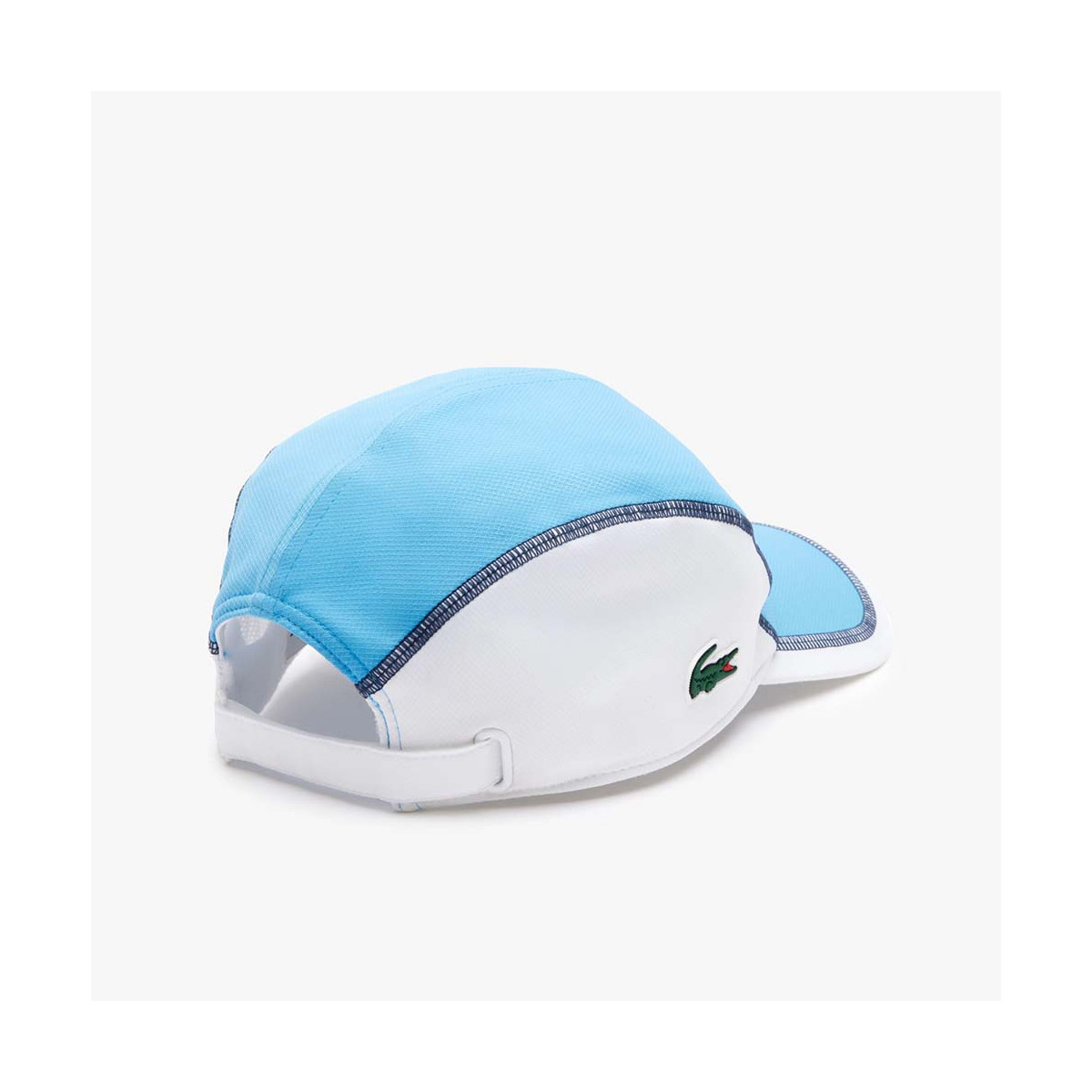 Lacoste Color-Block Cap Blau / Wei&szlig;