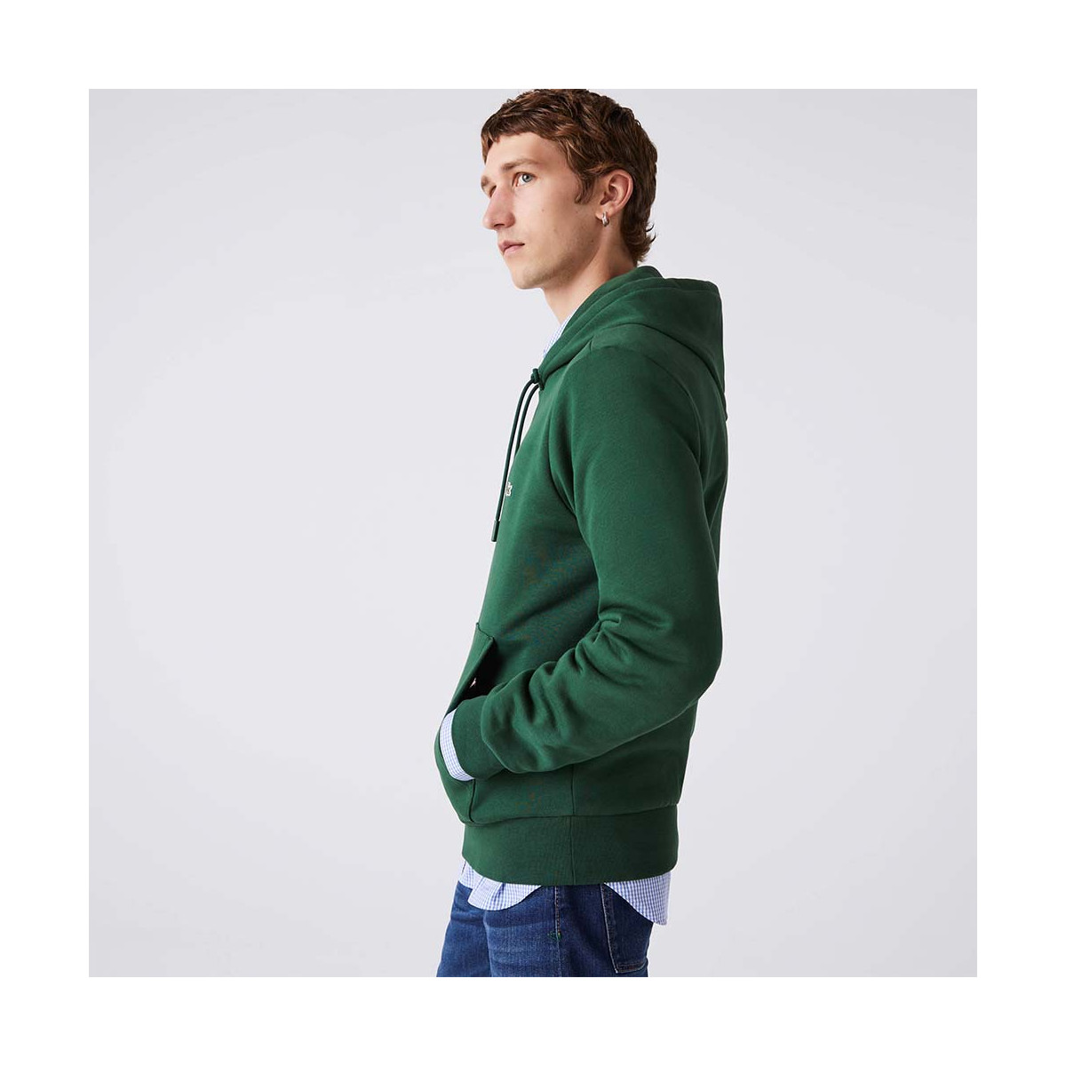 Lacoste Sweatshirt Tannengr&uuml;n