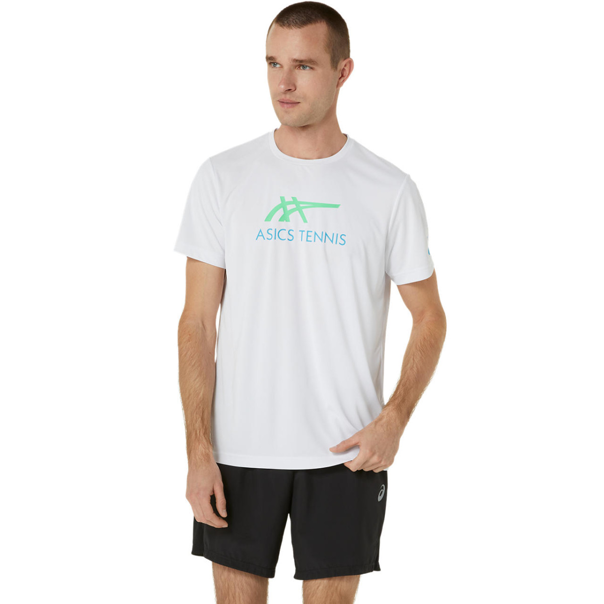 Asics Court Graphic T-Shirt Wei&szlig;