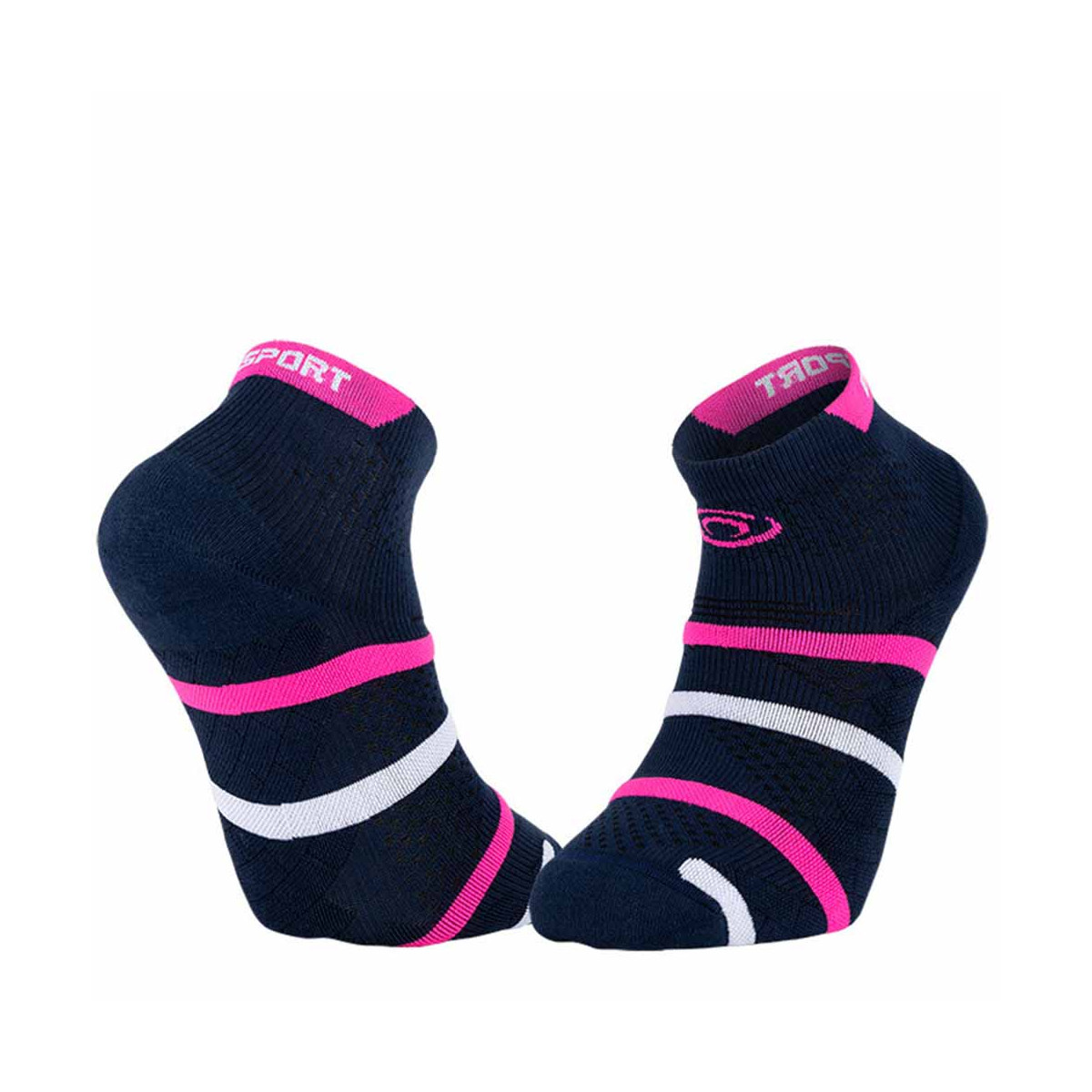 BV Sport Padel Socken kurz Blau / Rosa