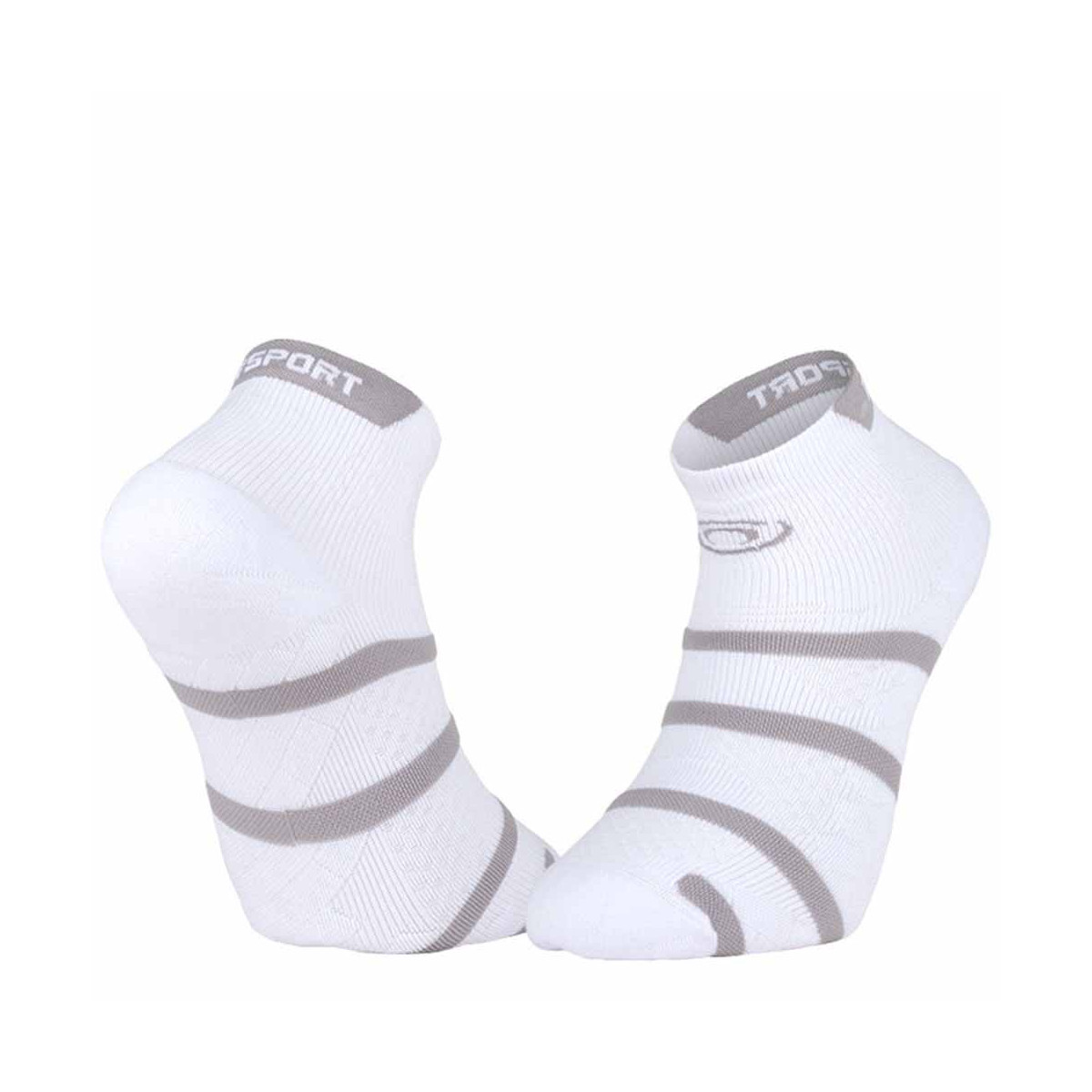 BV Sport Padel Socken kurz Wei&szlig;