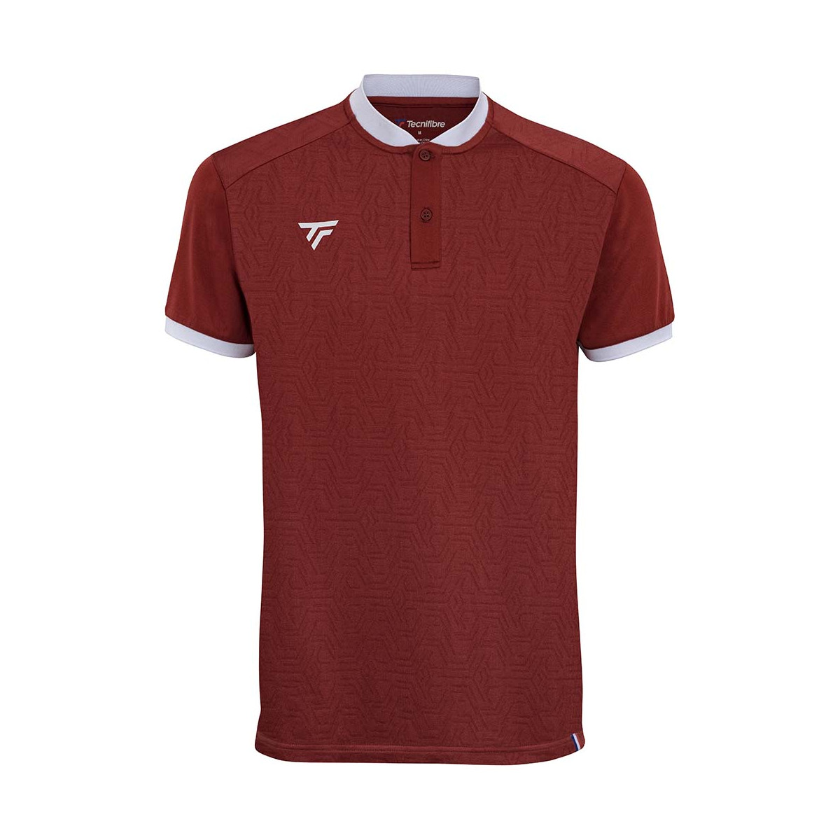 Tecnifibre Team Mesh Poloshirt Rot