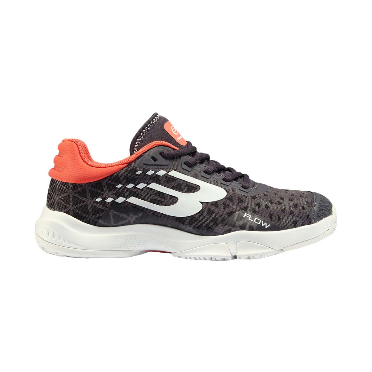 Bullpadel Flow 24I Padelschuhe Damen Schwarz / Orange