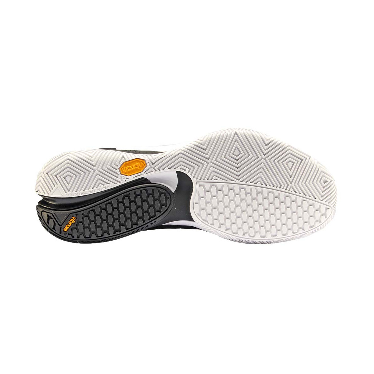 Bullpadel Hack Vibram 24I Padelschuhe Schwarz / Gr&uuml;n