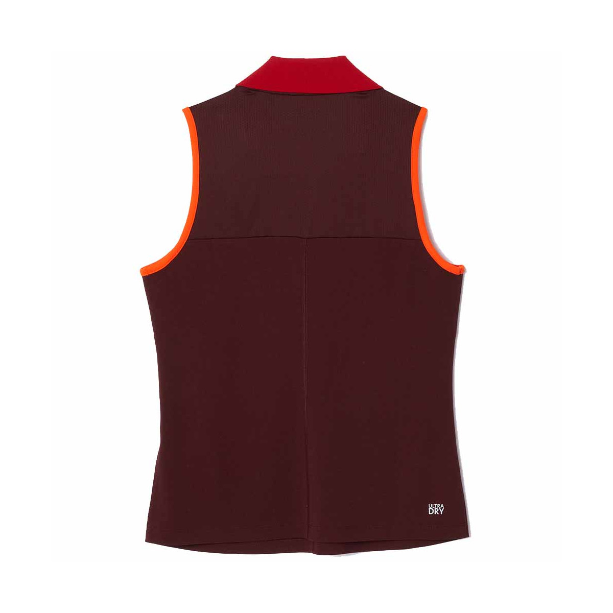Lacoste Poloshirt &auml;rmellos Damen Bordeaux
