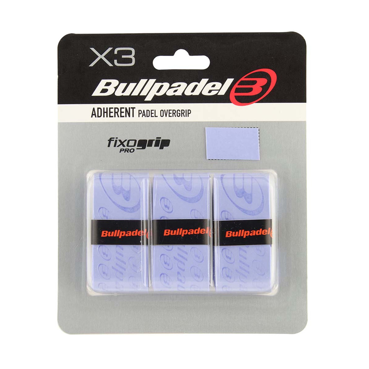 Bullpadel FixoGrip Pro Overgrip Violett 3er-Pack
