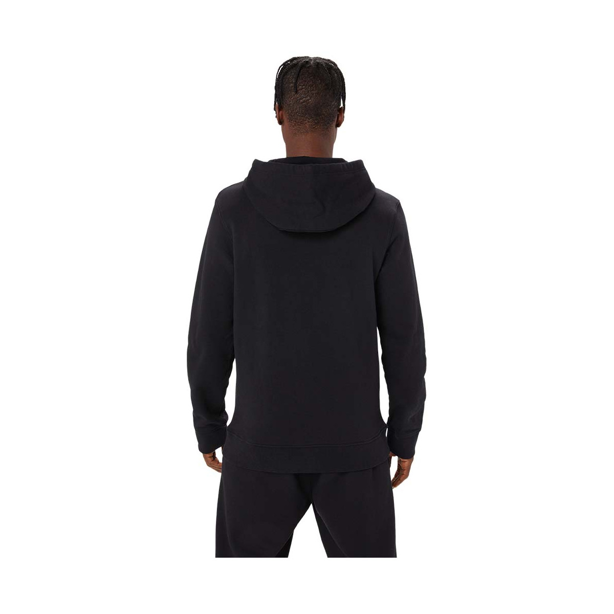 Asics Logo Kapuzenpullover Schwarz