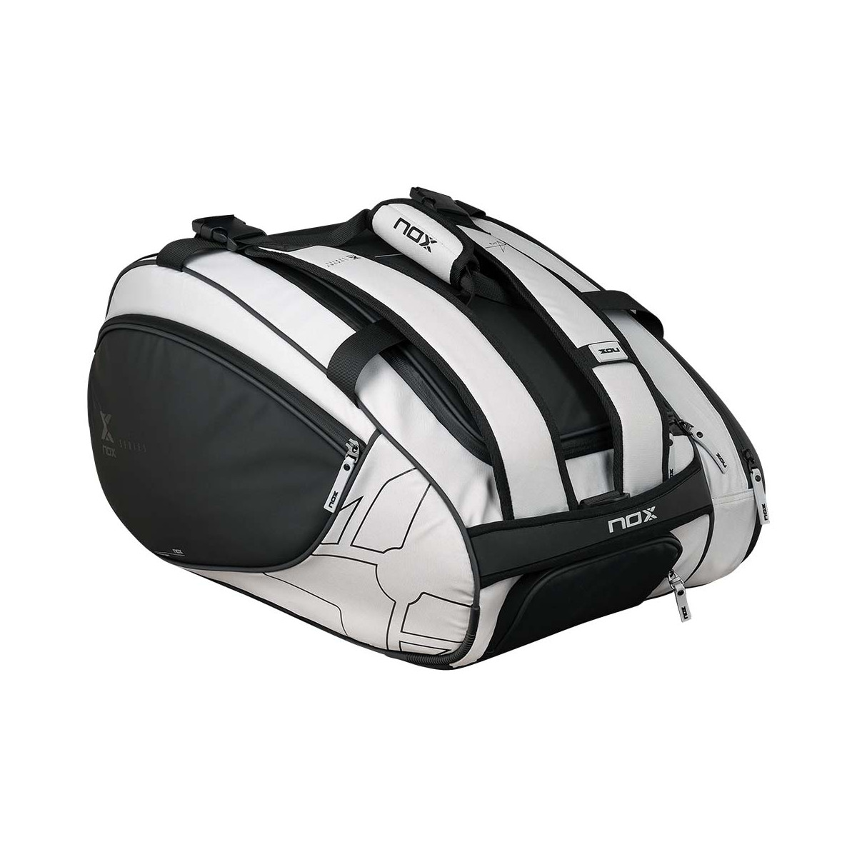Nox Master Series Schl&auml;gertasche (Thermobag) Wei&szlig; / Schwarz