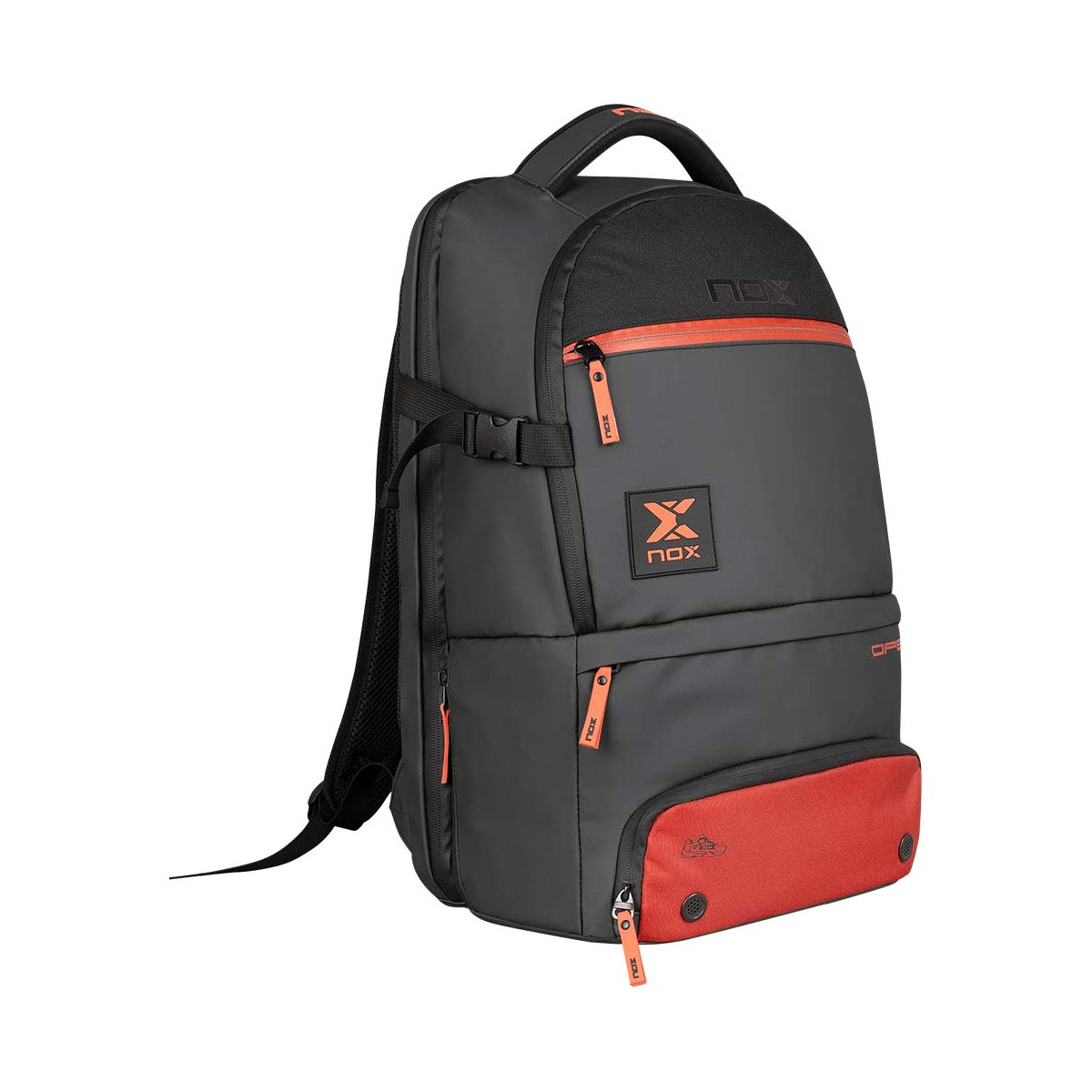 Nox Luxury Open Series Rucksack Schwarz / Rot