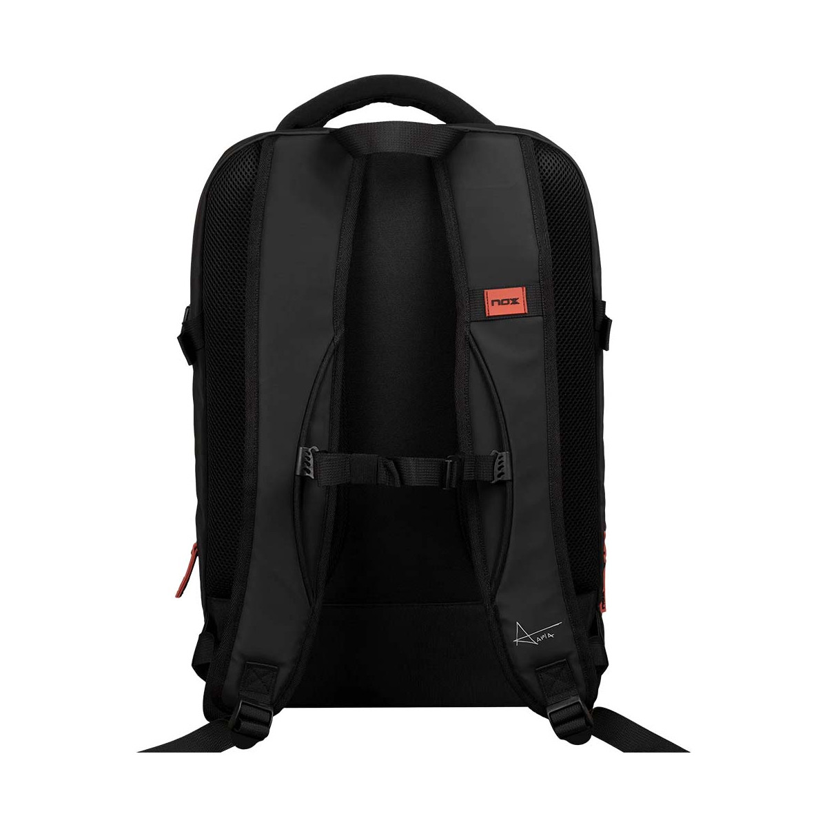 Nox Luxury Open Series Rucksack Schwarz / Rot