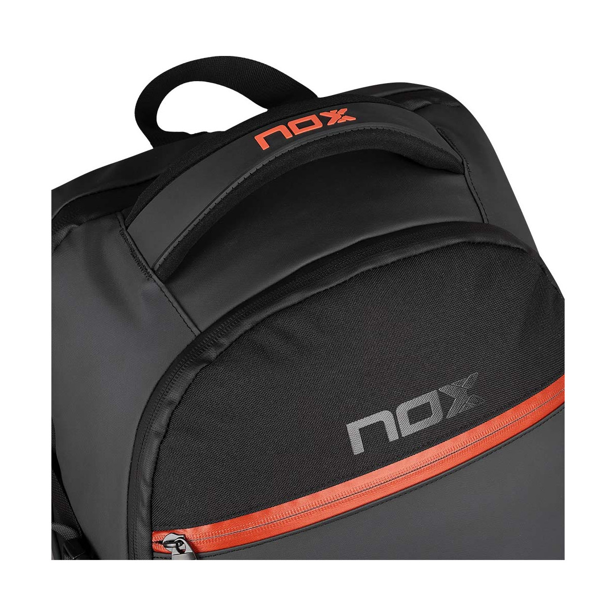 Nox Luxury Open Series Rucksack Schwarz / Rot