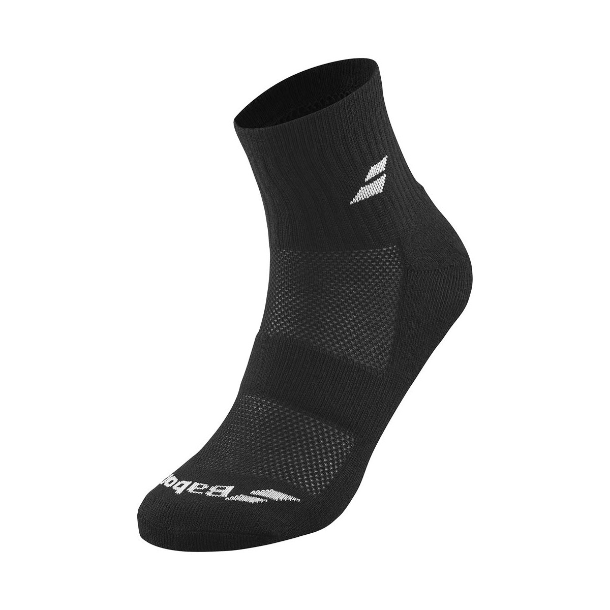 Babolat Quarter Socken Schwarz 3er-Pack