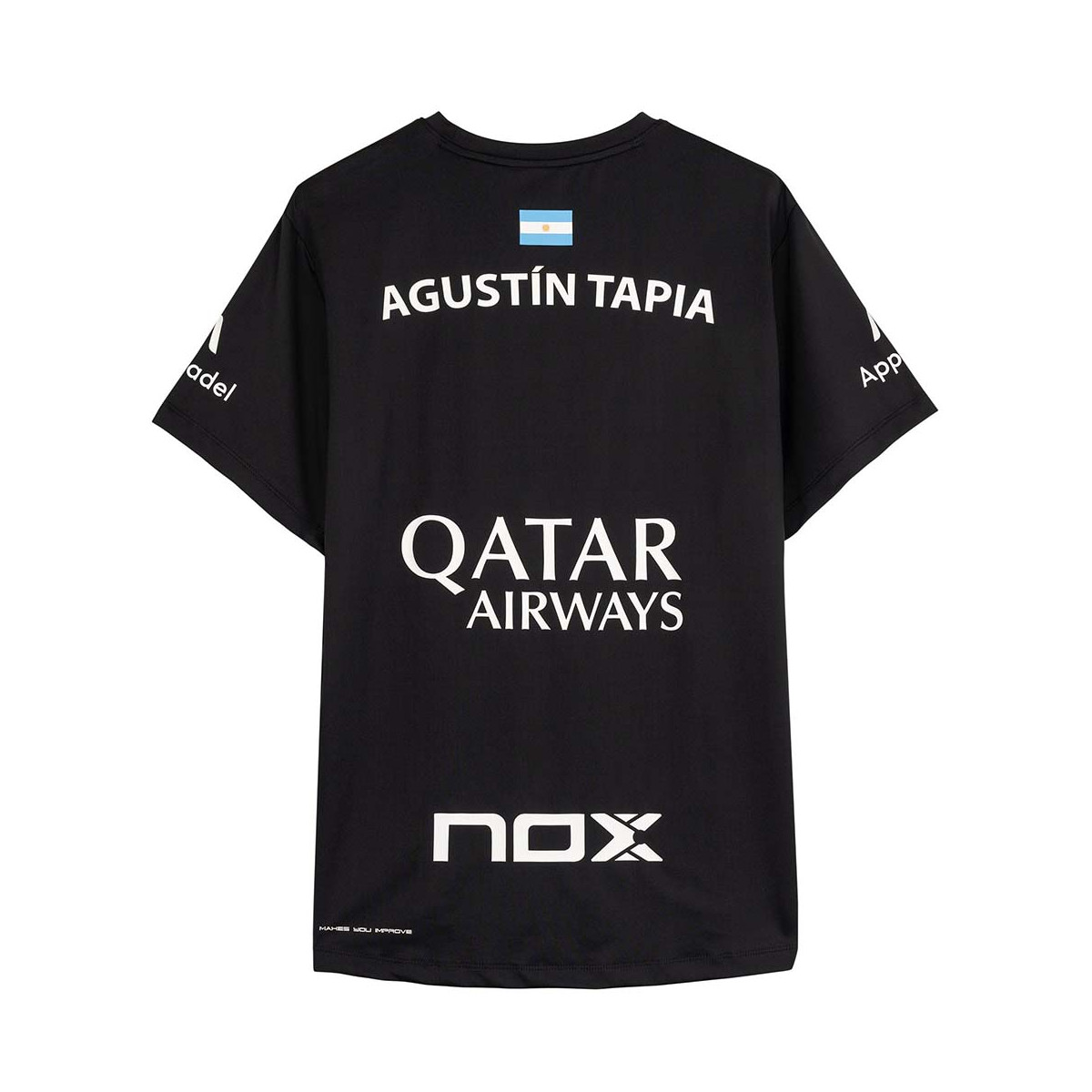 Nox AT10 Agust&iacute;n Tapia T-Shirt Schwarz