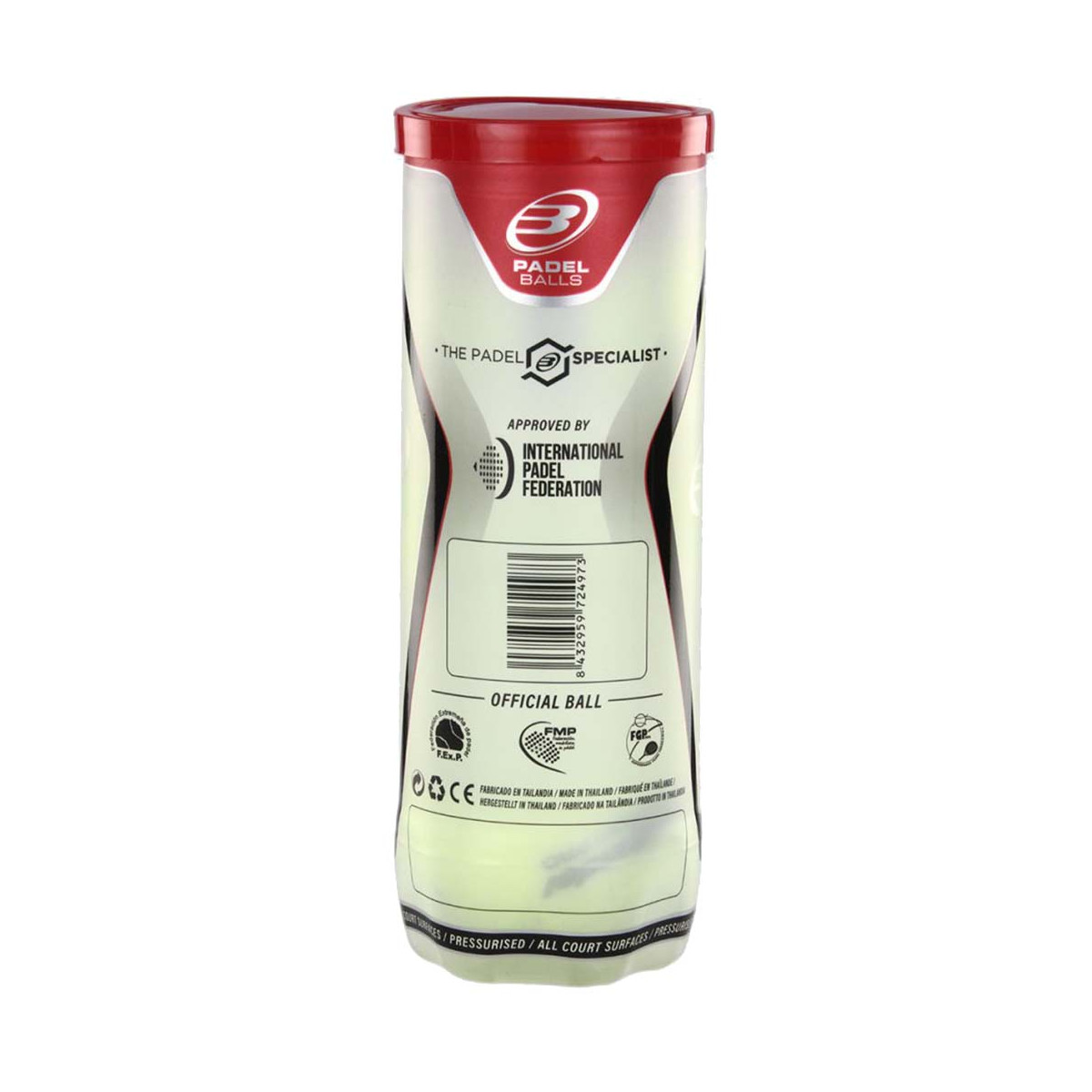 Bullpadel Premium Pro Padelb&auml;lle 3er-Dose