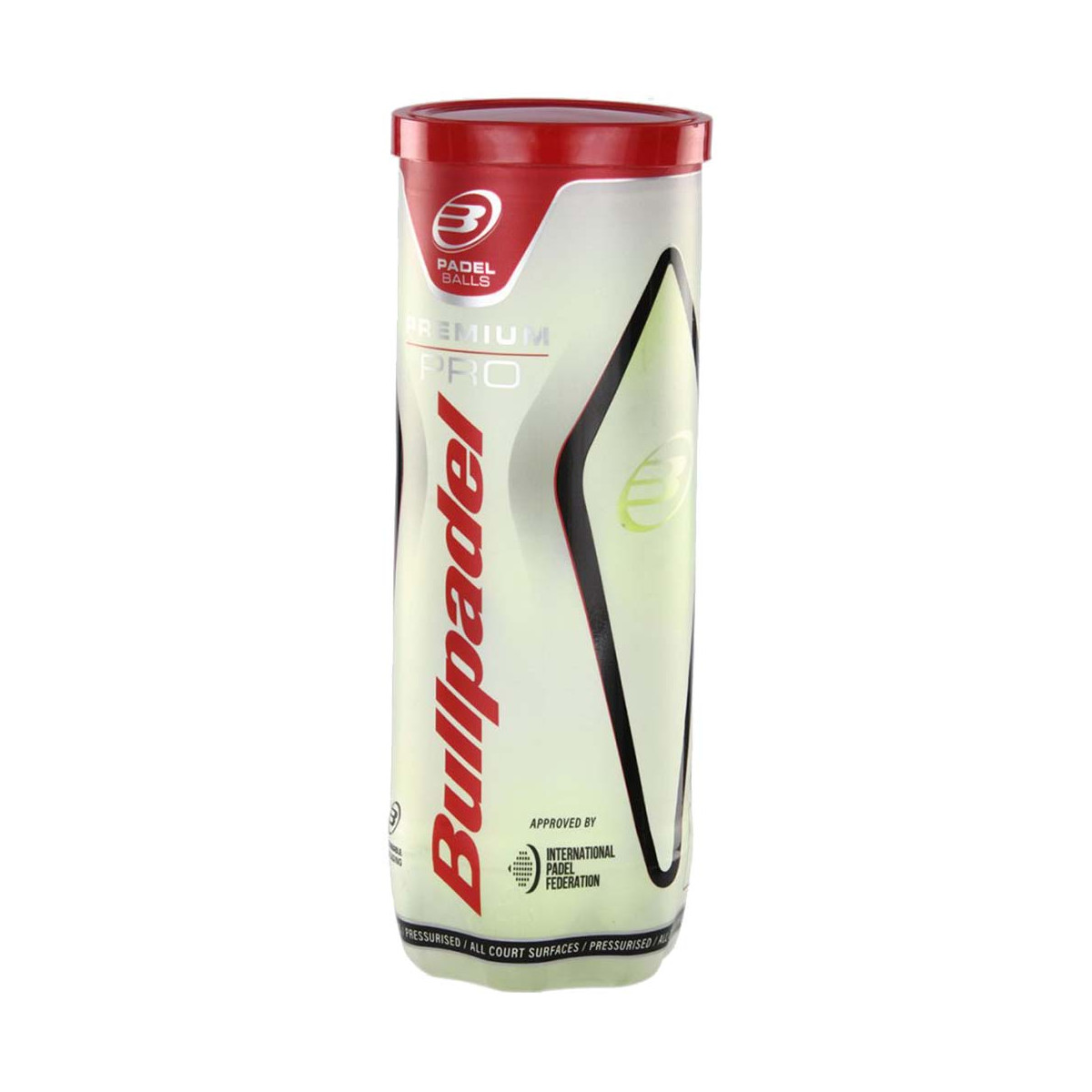 Bullpadel Premium Pro Padelb&auml;lle 3er-Dose