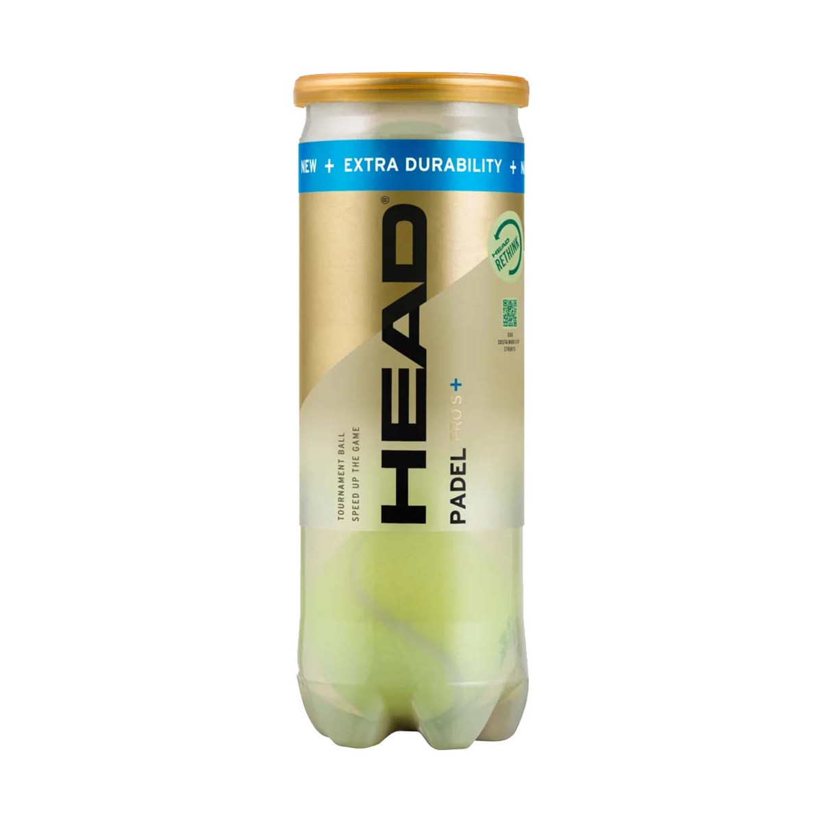 Head Padel Pro S+ Padelb&auml;lle 3er-Dose
