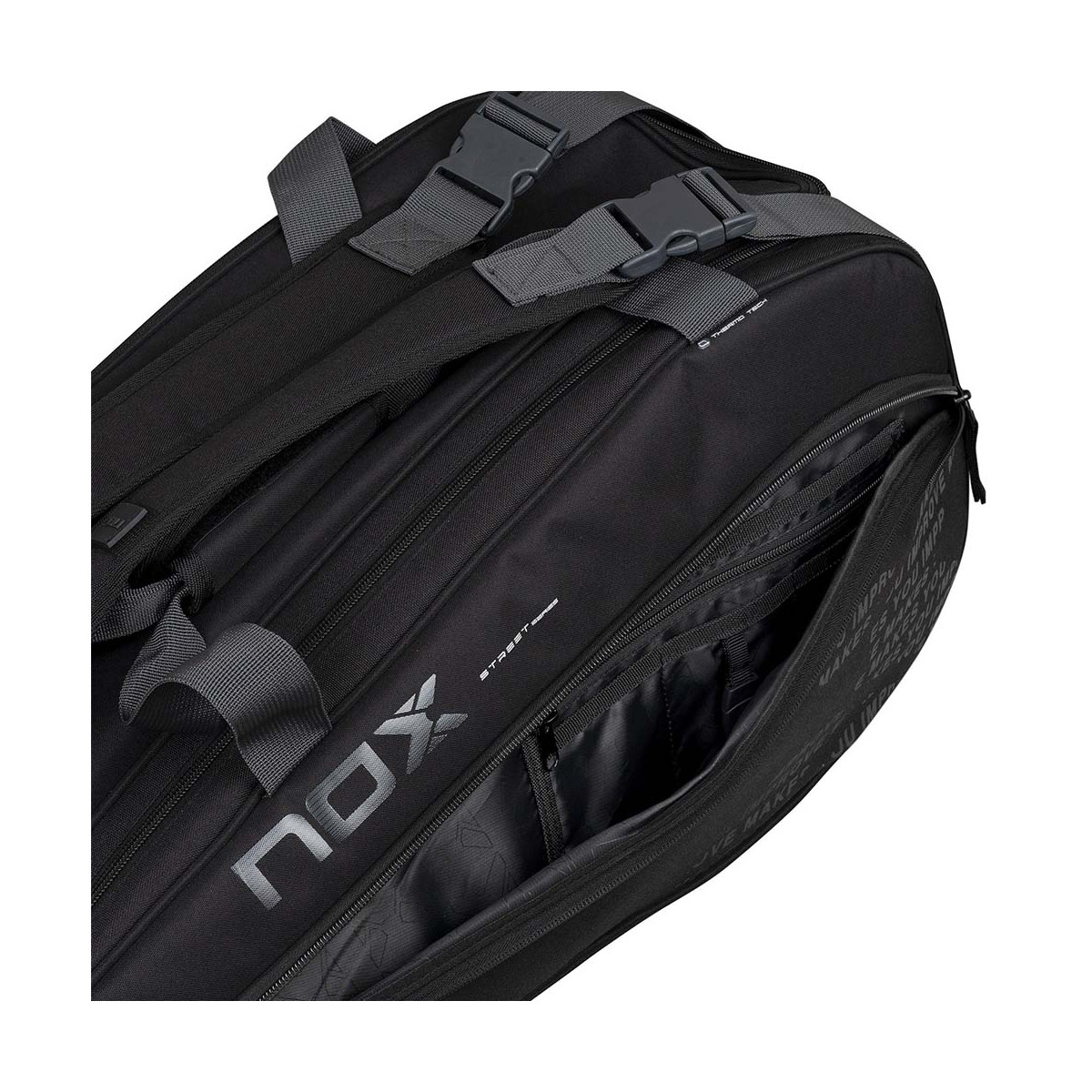 Nox Street Series Schl&auml;gertasche (Thermobag) Schwarz / Grau